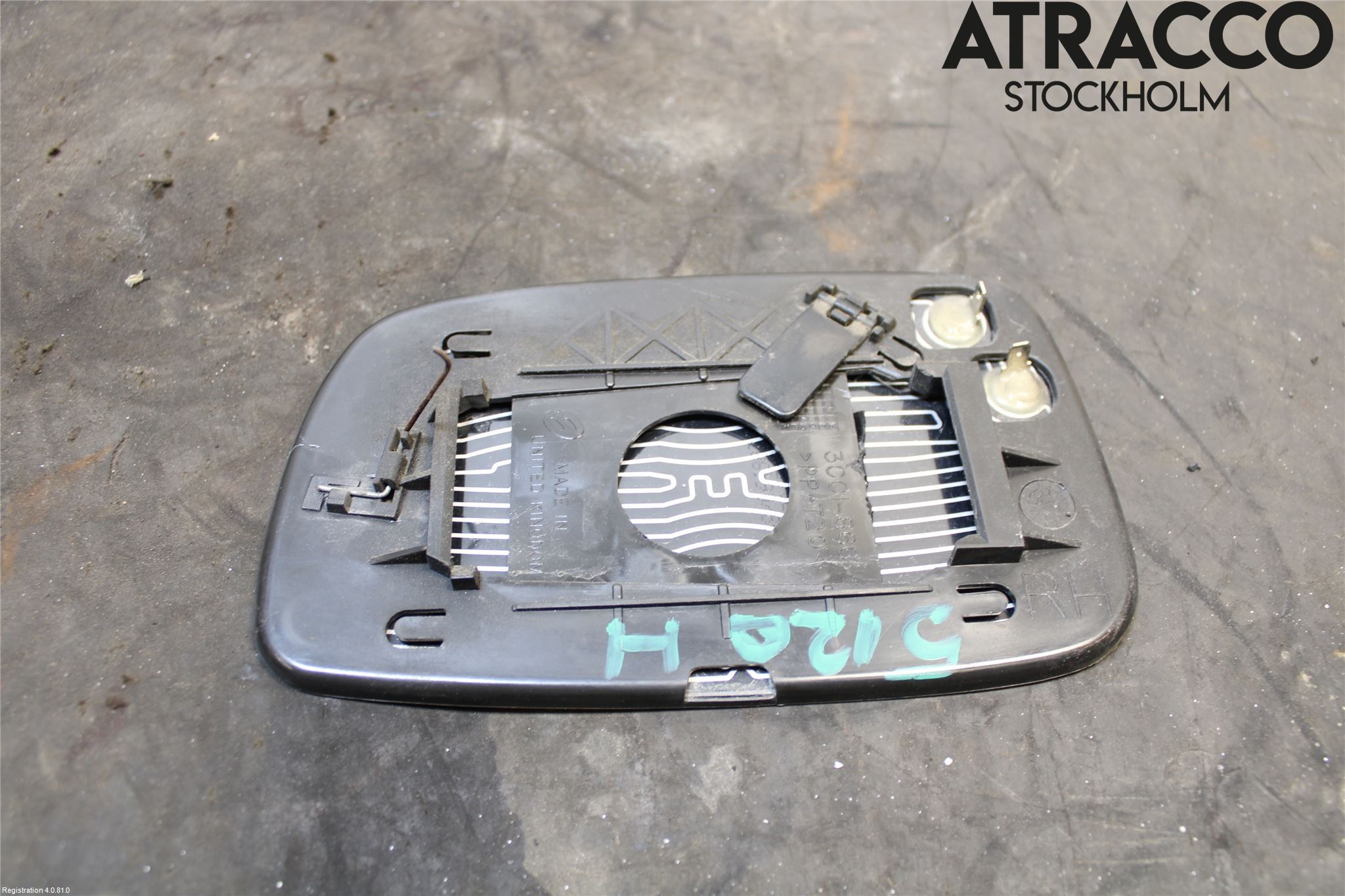 Toyota AVENSIS 03-06 Spegelglas Hö