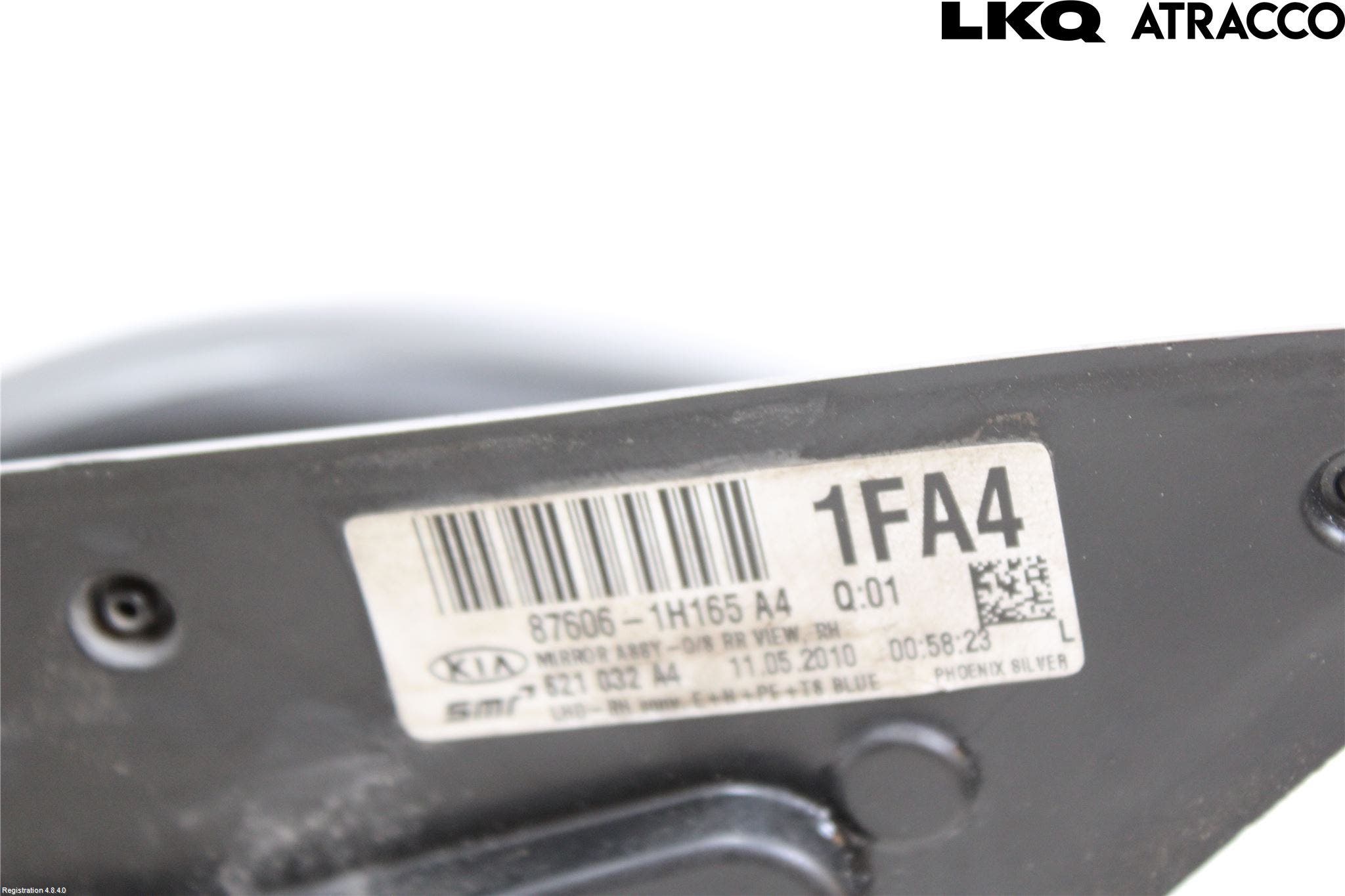 Kia CEED 06-12 Spegel Yttre El Hö