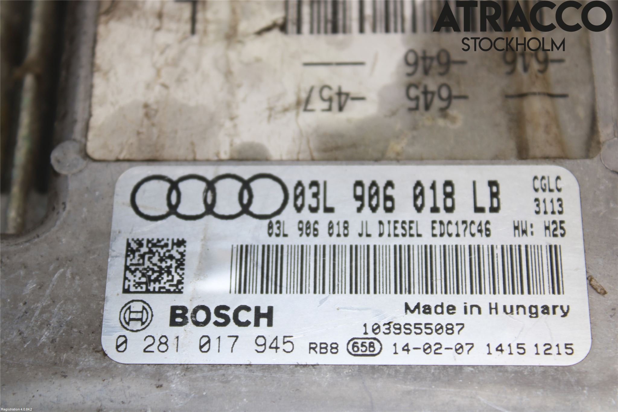 Audi A6/S6 4G 11-18 Styrenhet Inspump Diesel