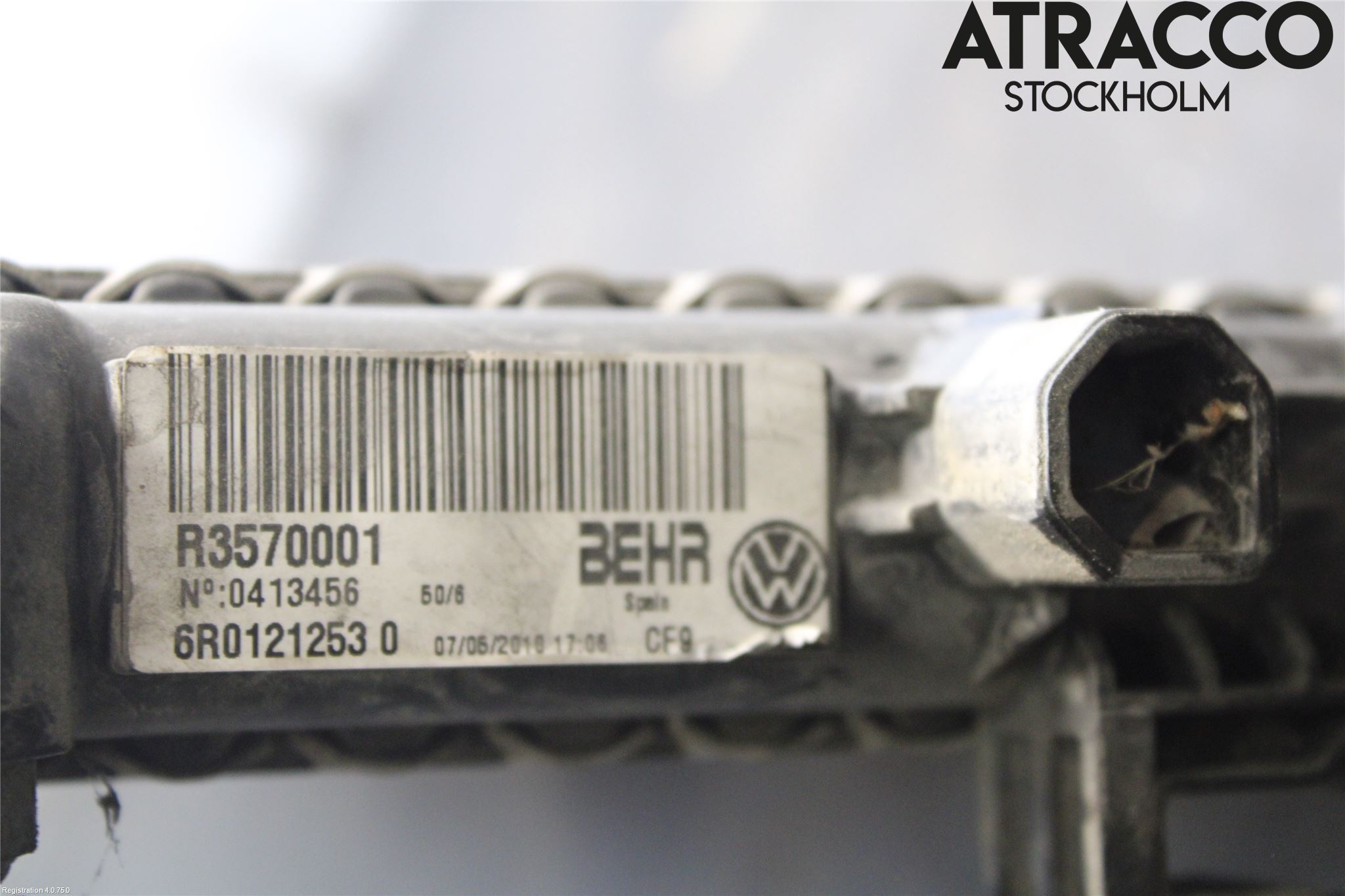 Volkswagen VW POLO 10-17 Kylare Man