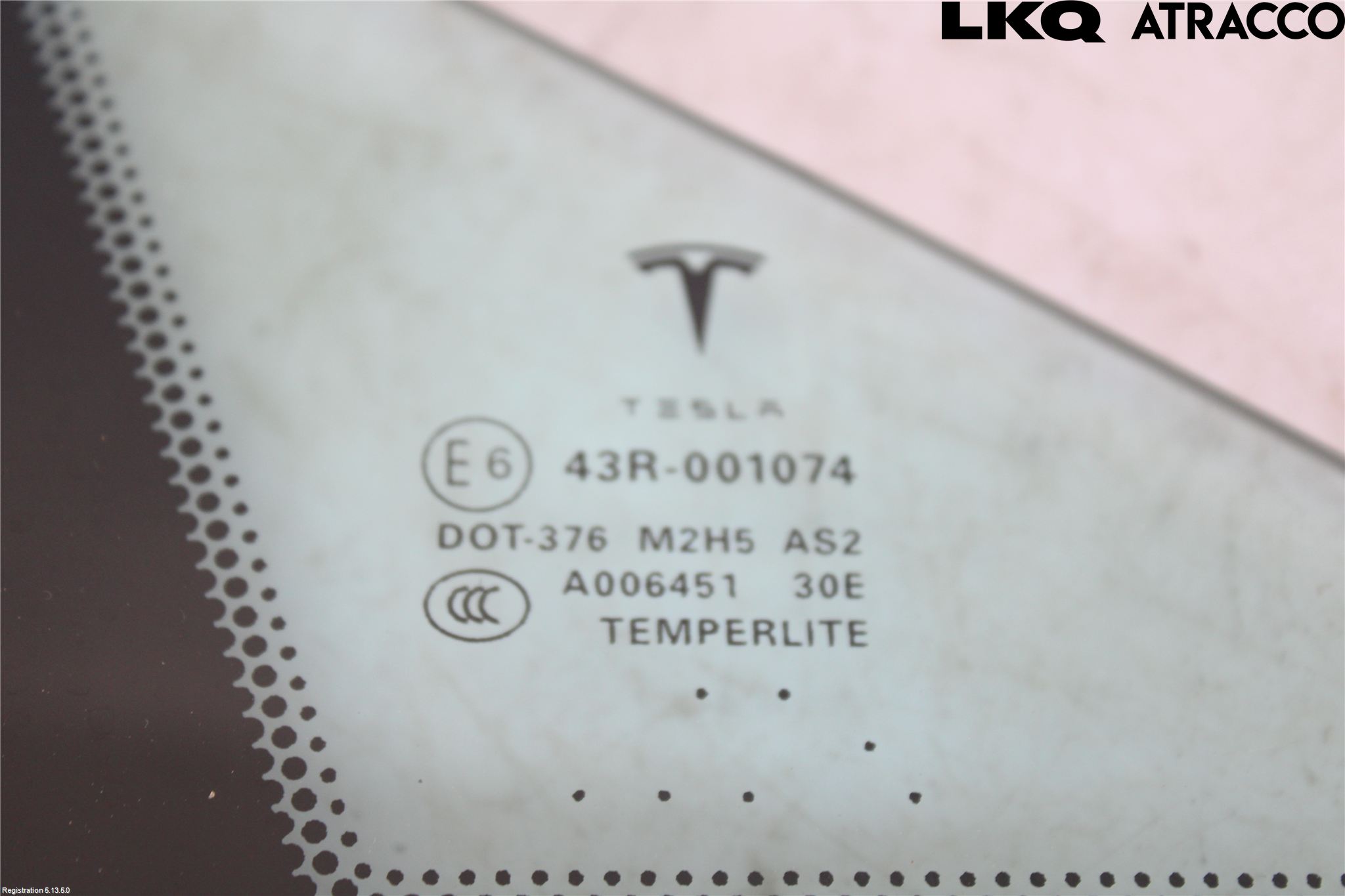 Tesla MODEL S 13- Dörruta Fram Lilla Hö