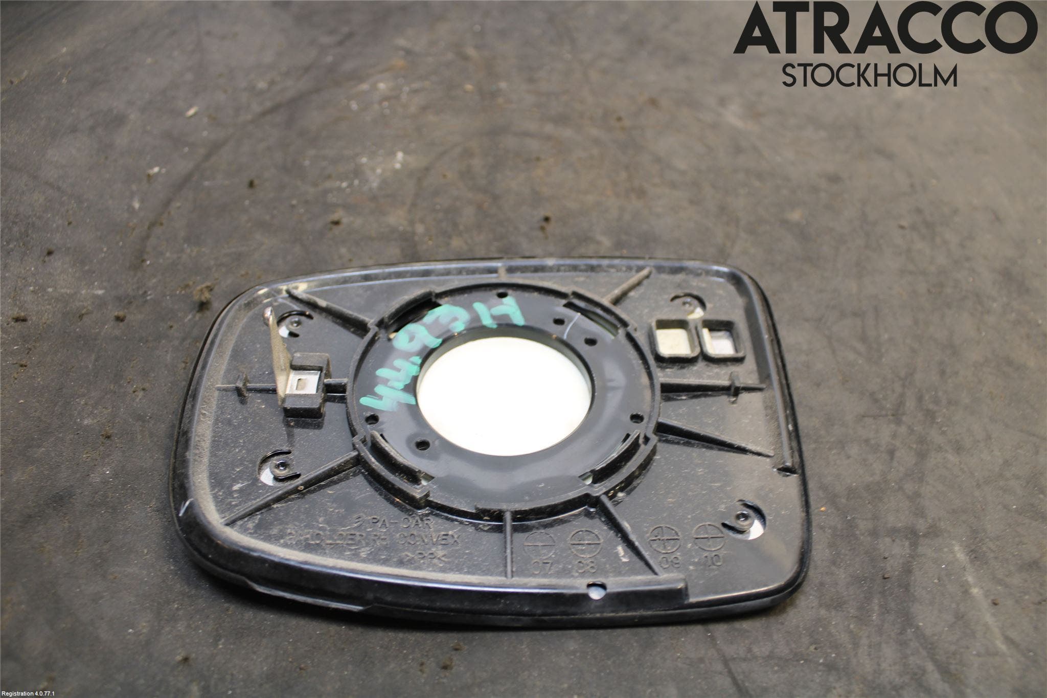 Hyundai i10 PA 08-13 Spegelglas Hö