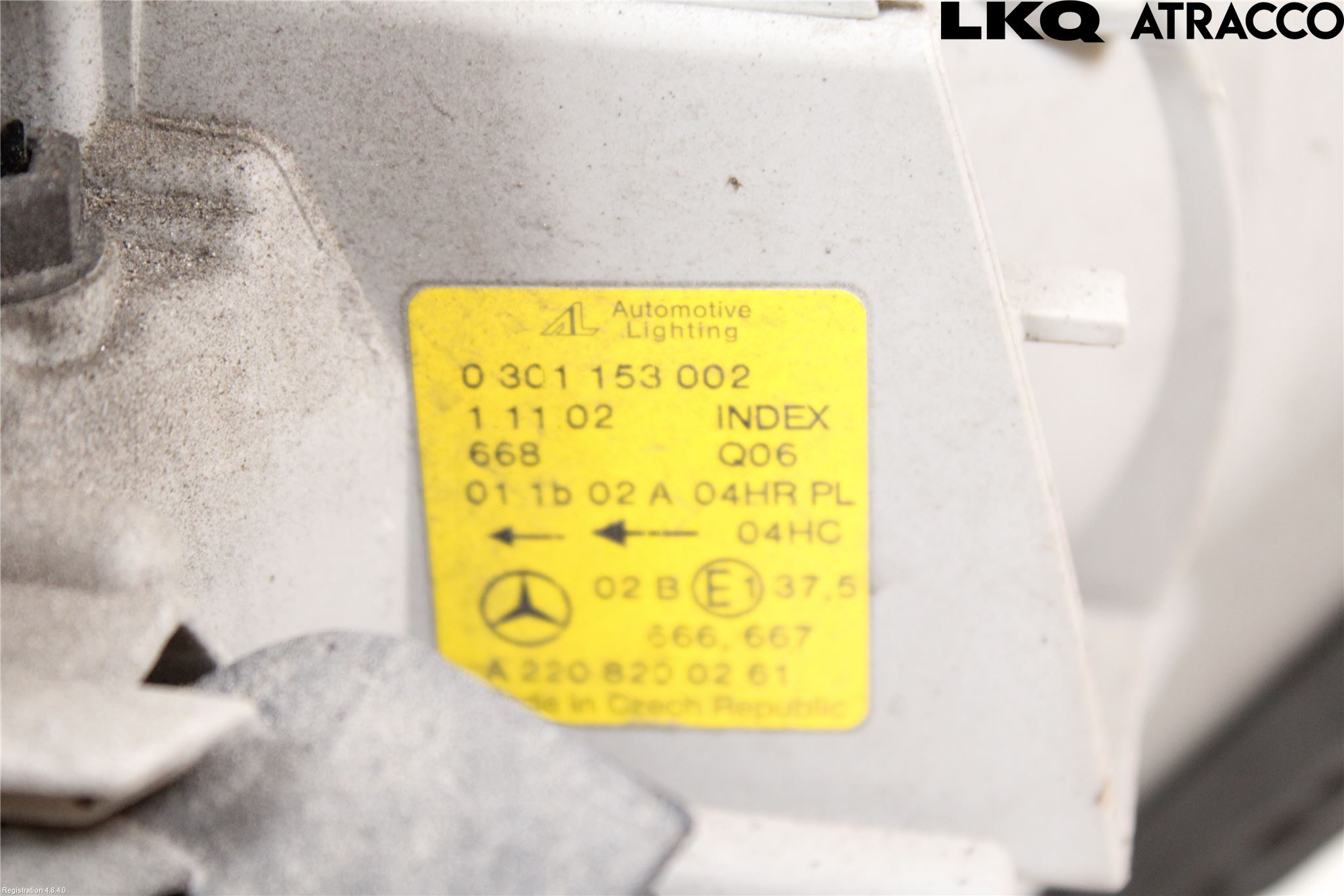 Mercedes-Benz MB S-KLASS (W220)  99-05 Strålkastare Höger