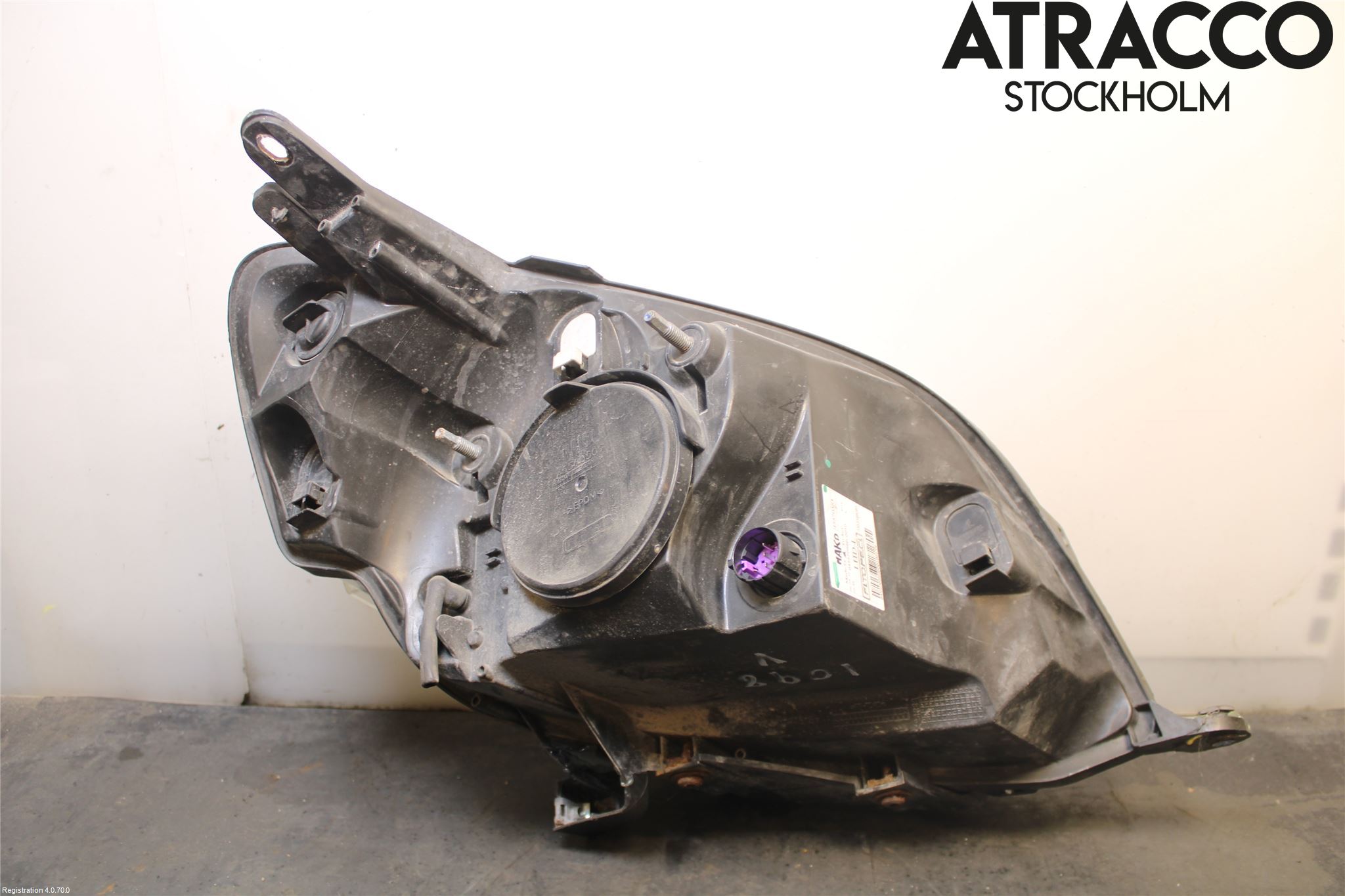 Peugeot BIPPER Strålkastare Vänster