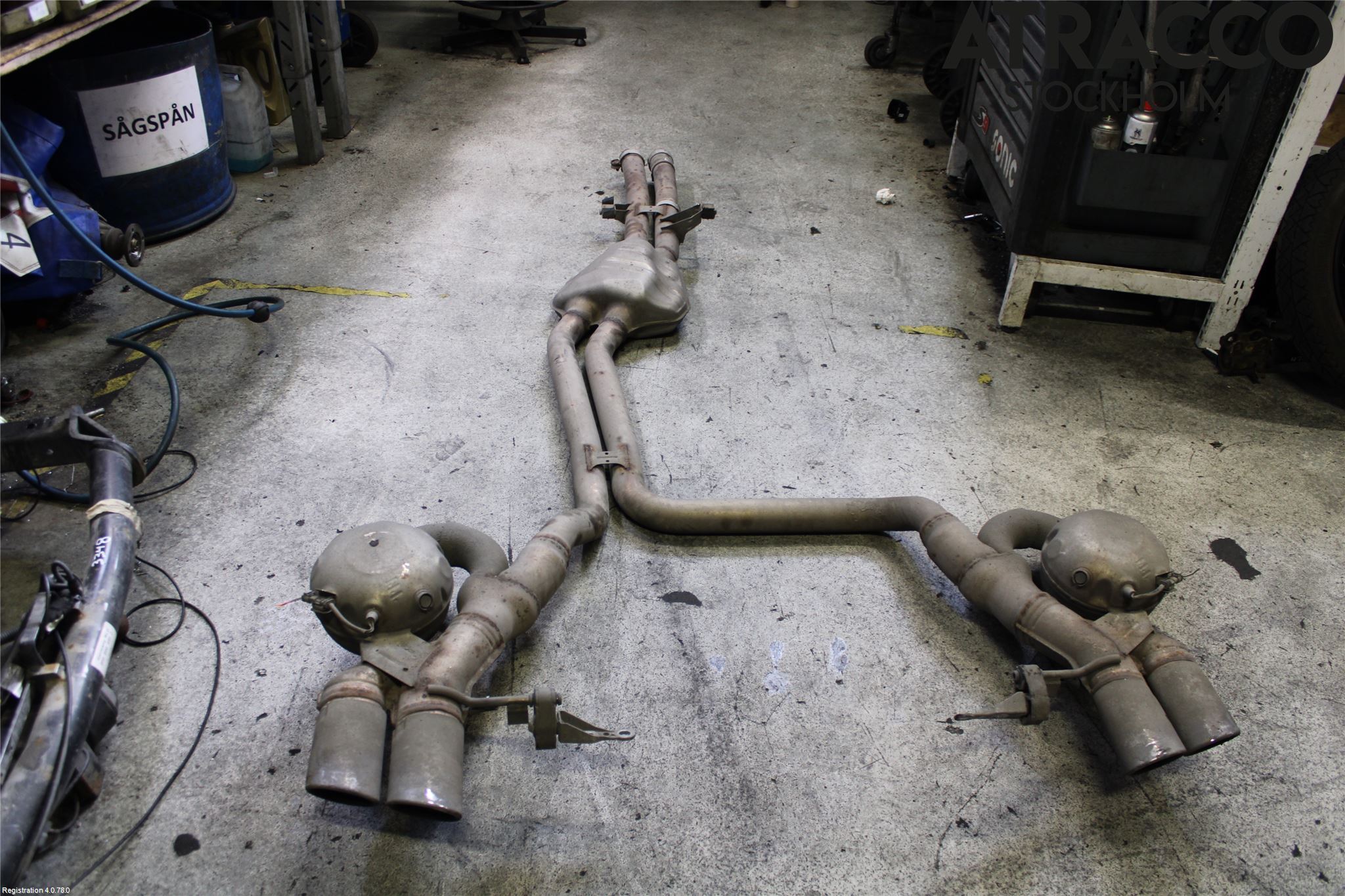 Audi Q5 09-16 Avgassystem Komp Ej Kat