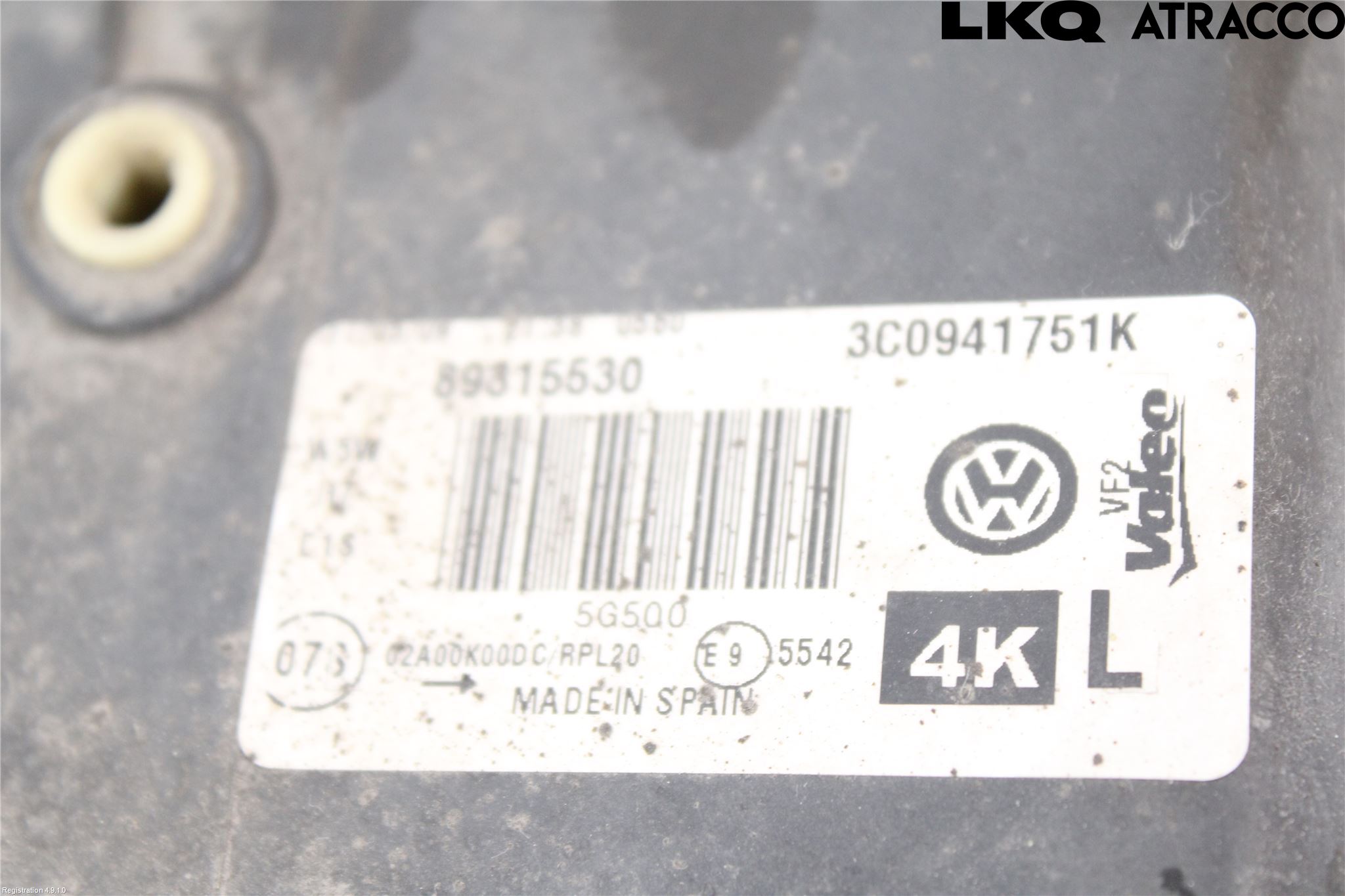 Volkswagen VW PASSAT 05-11 Strålkastare Vänster