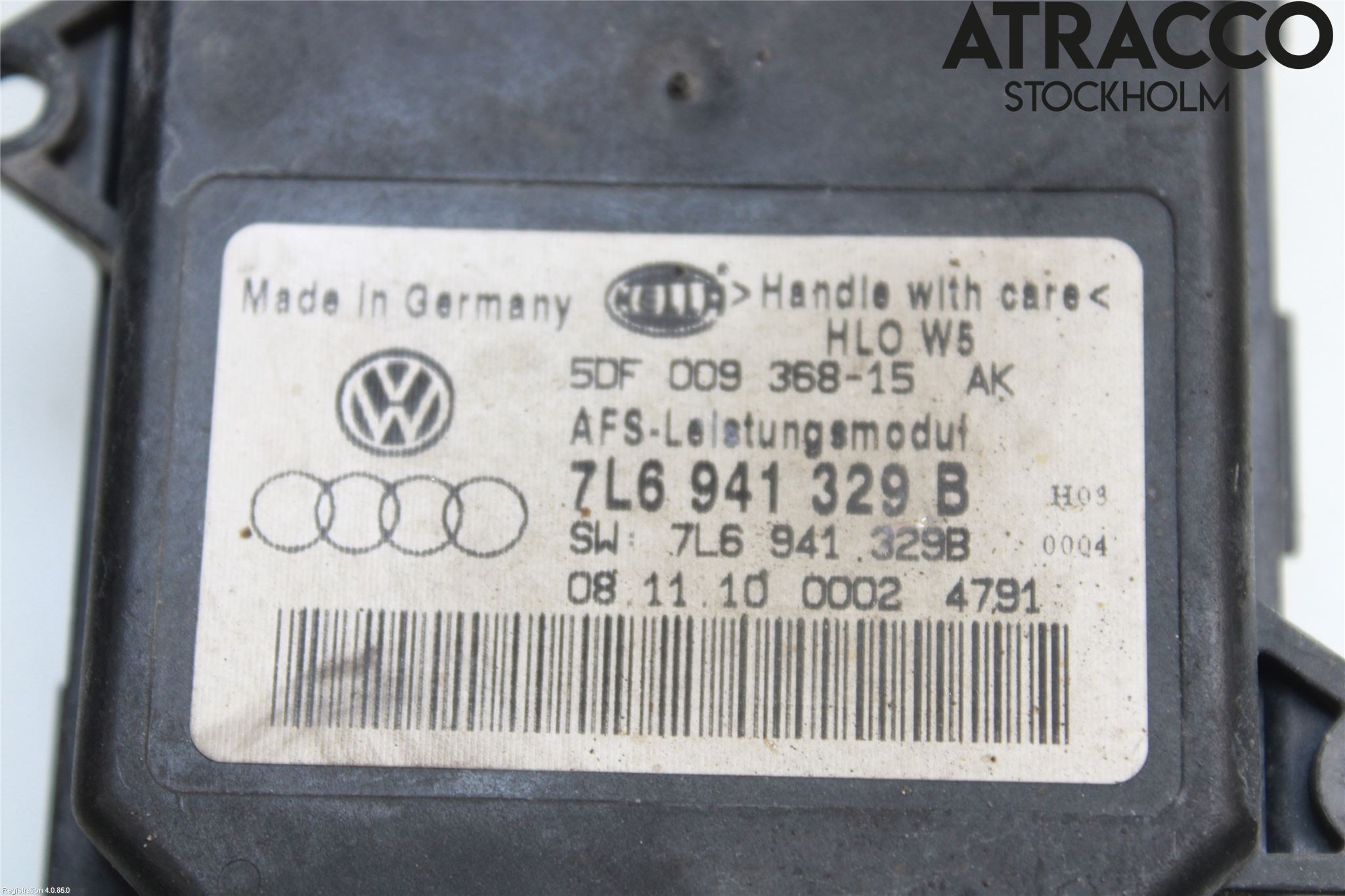 Skoda SUPERB 09-15 Styrenhet Strålkastare