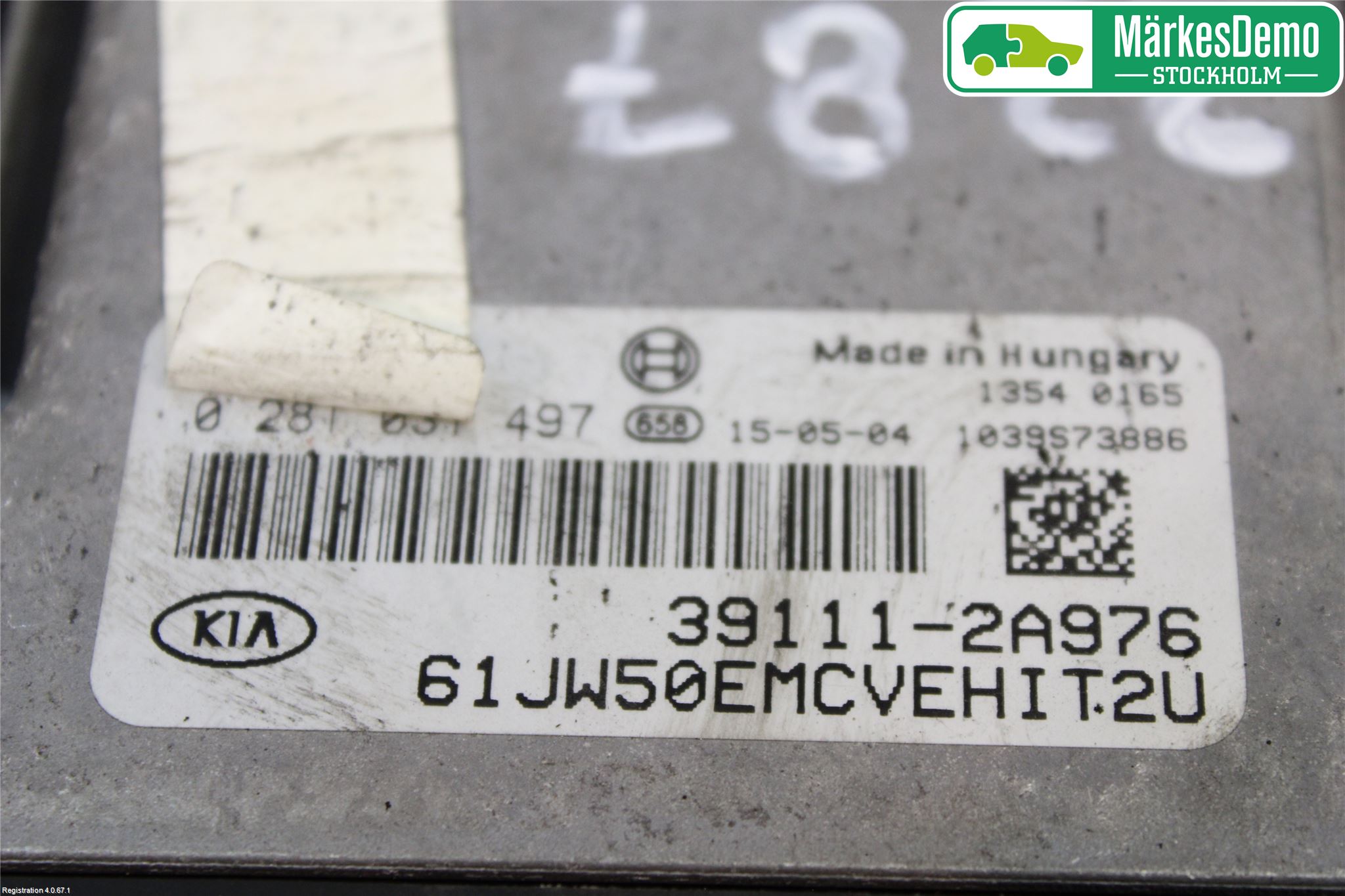 Kia CEED 12-18 Styrenhet Insprut Bensin