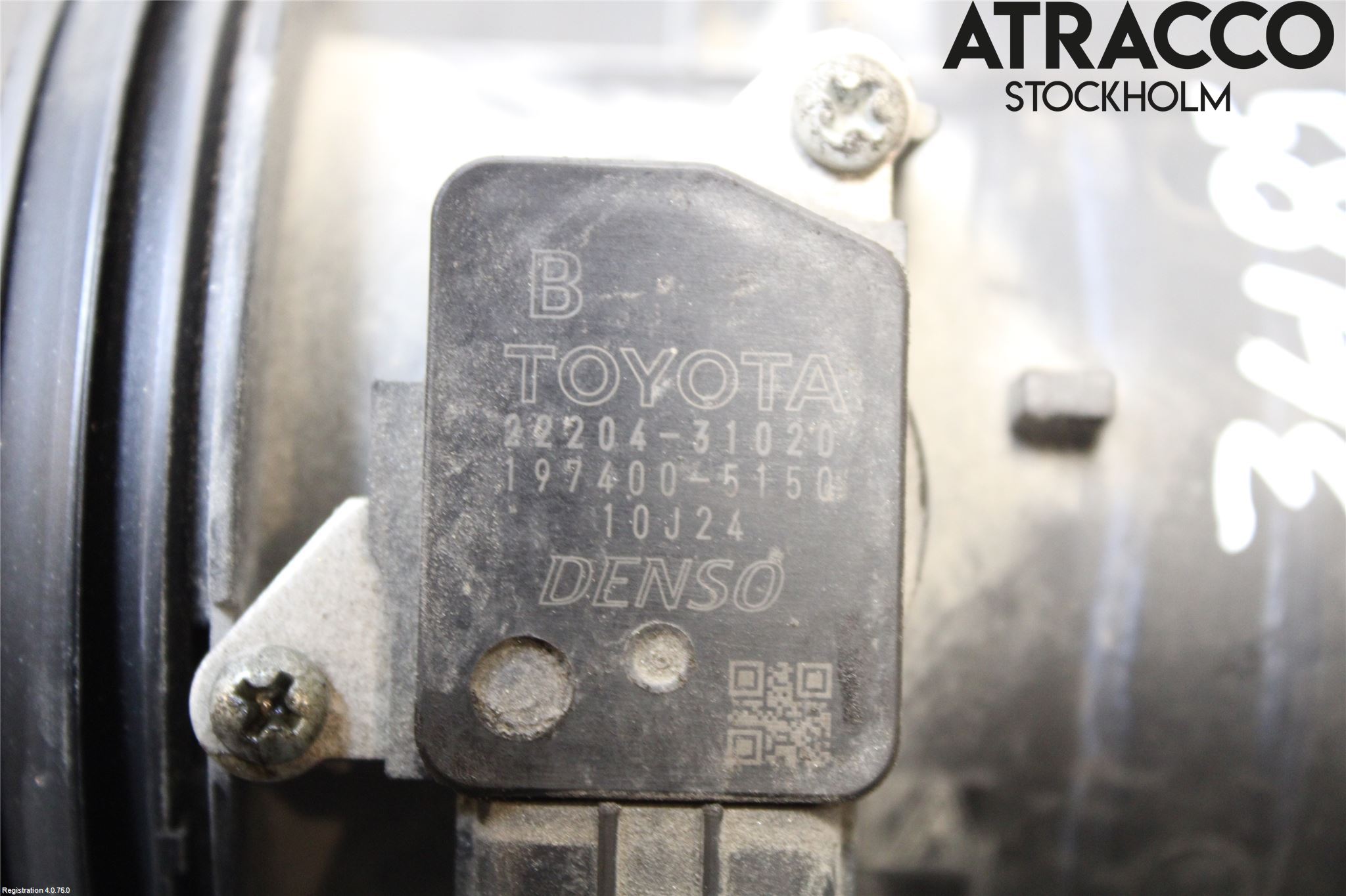 Toyota AURIS 07-09 Injluftmassamätare