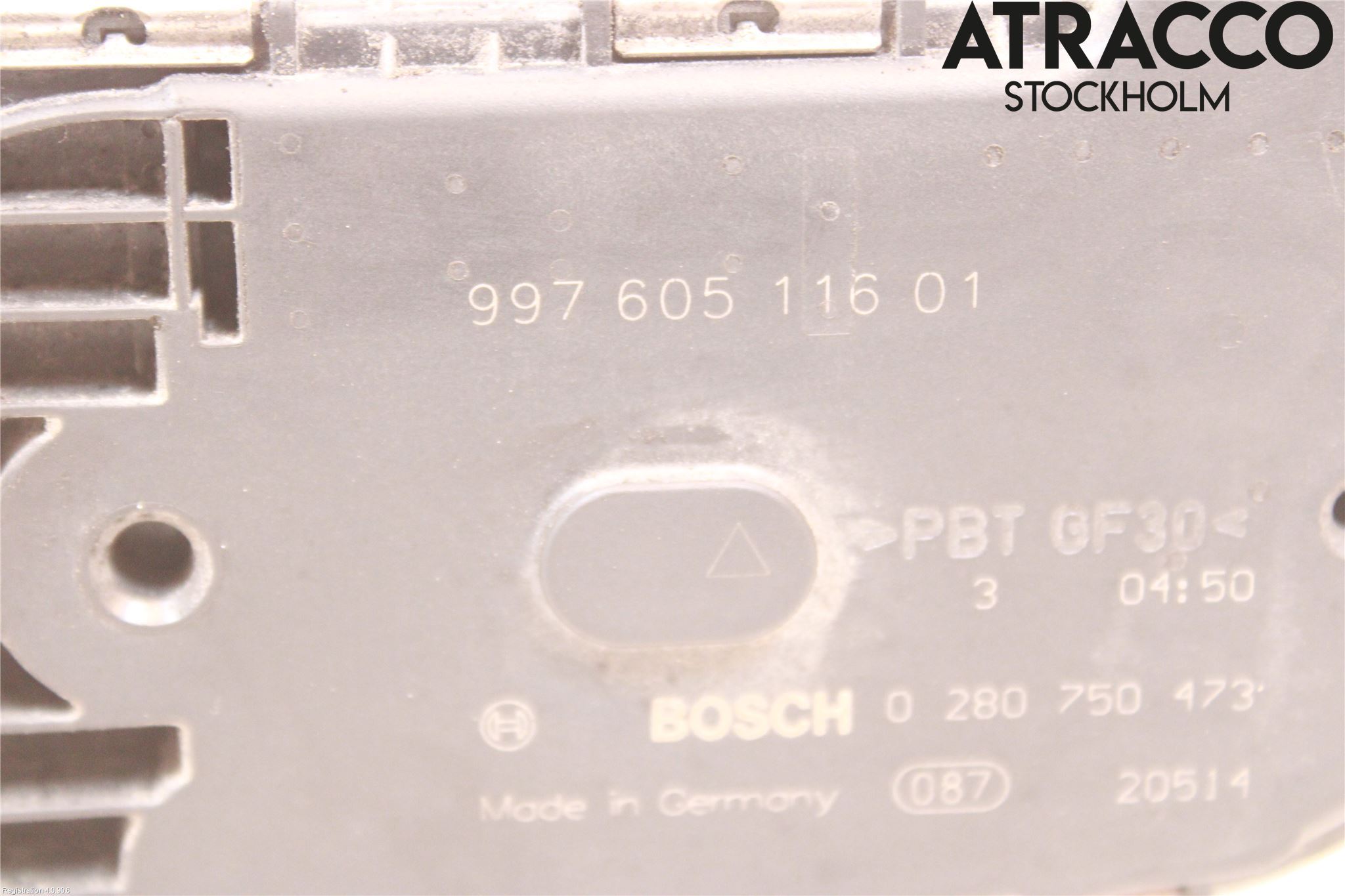 Porsche CAYENNE 03- Injspjällhus