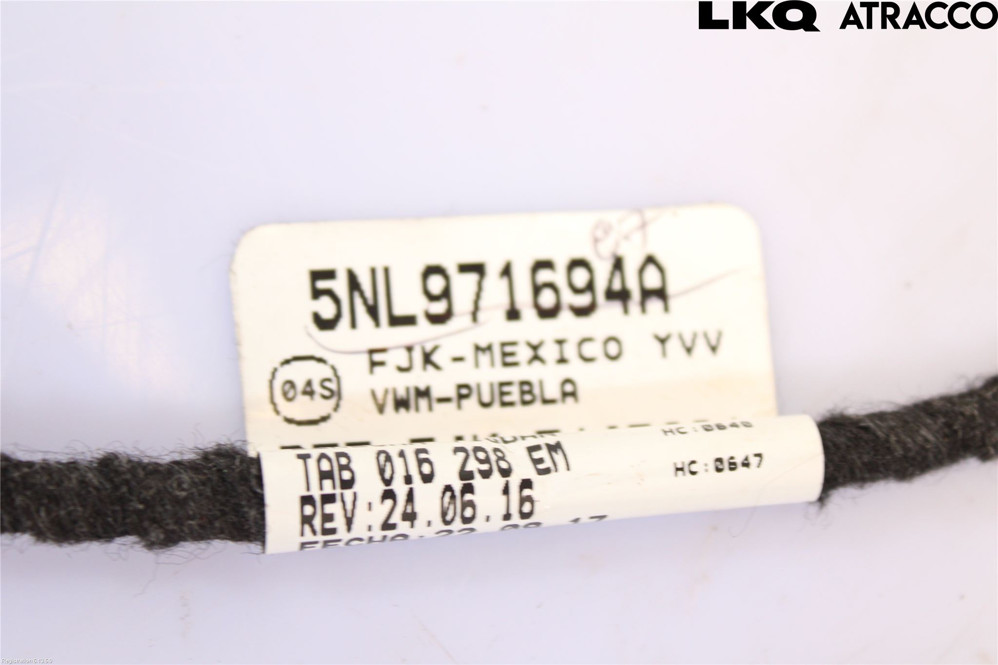 Volkswagen VW TIGUAN 16-24 Kabelhärva