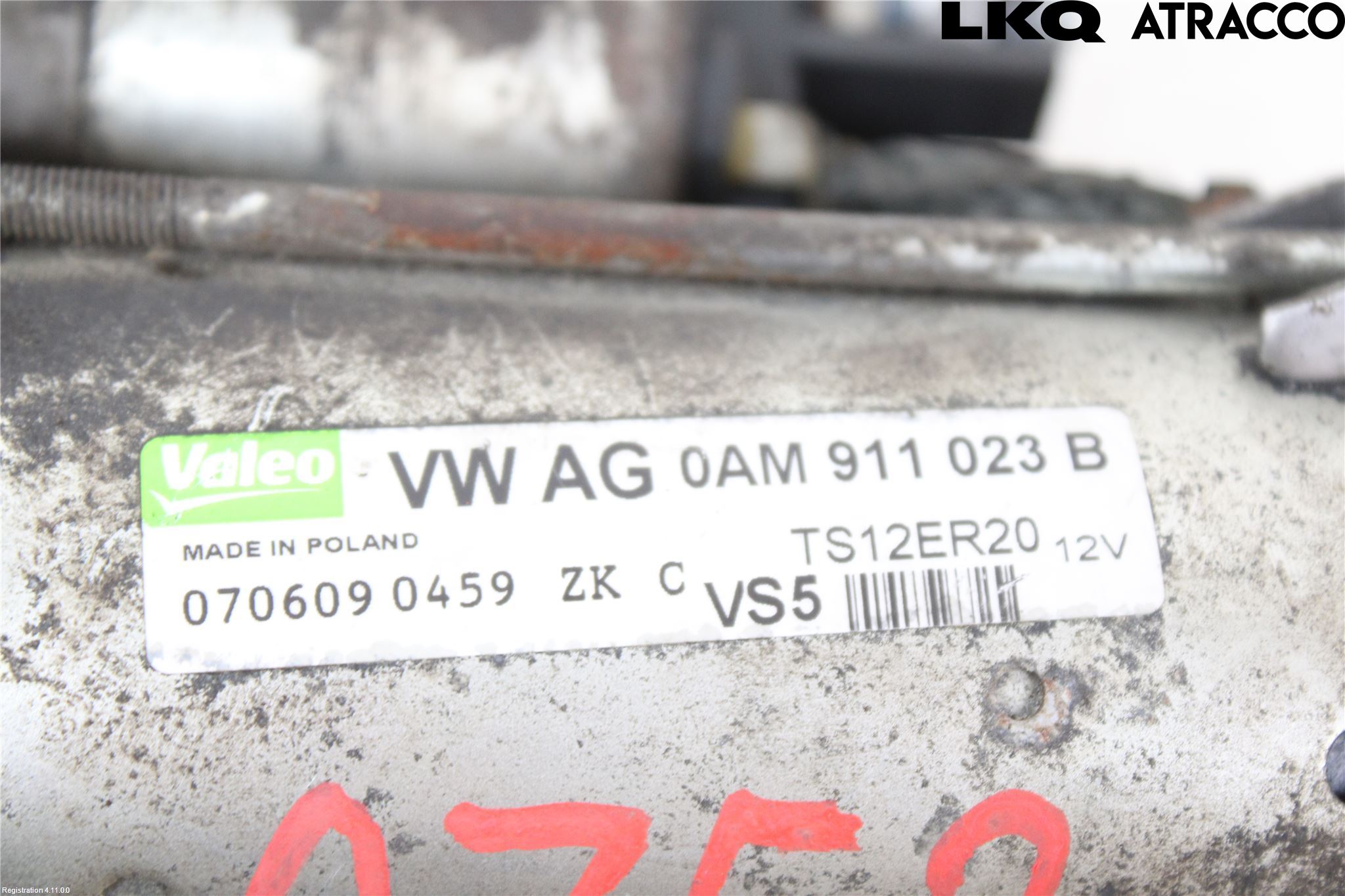 Volkswagen VW PASSAT 05-11 Startmotor