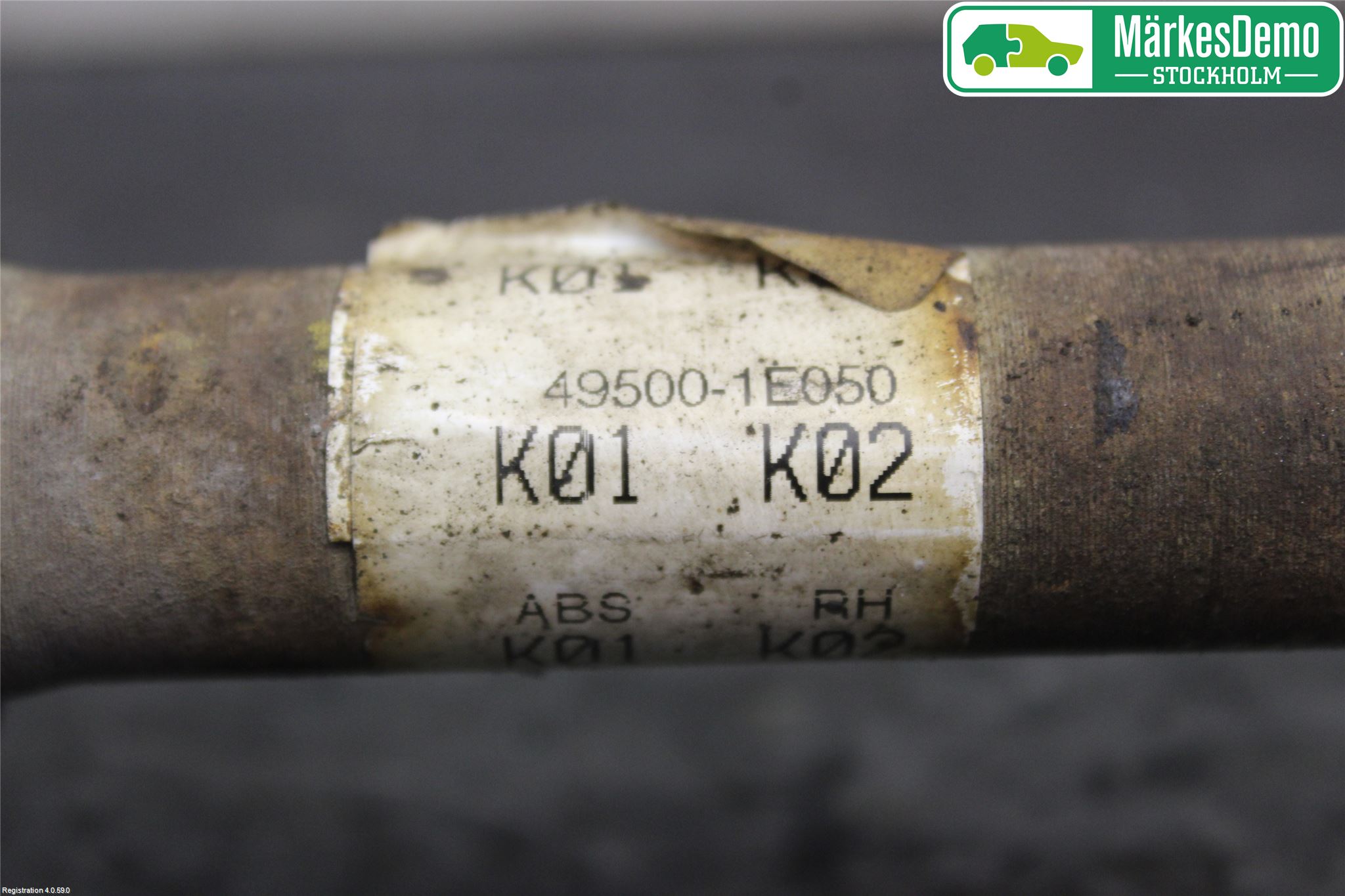 Hyundai ACCENT 06-11 Drivaxel Fram Höger