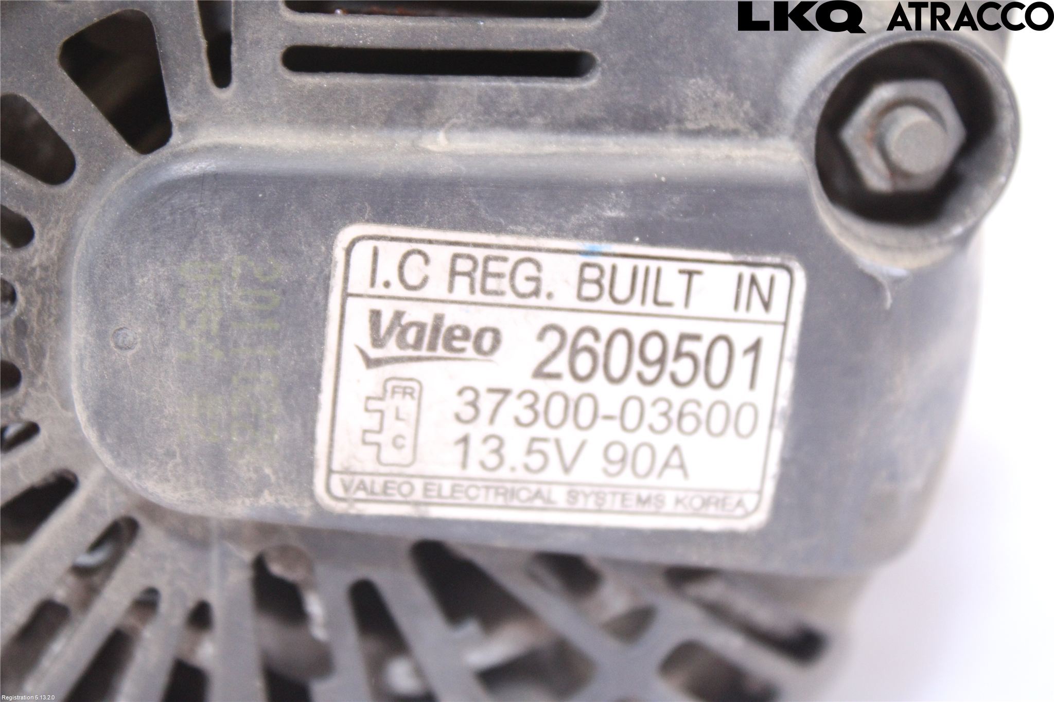 Kia PICANTO 12-17 Generator