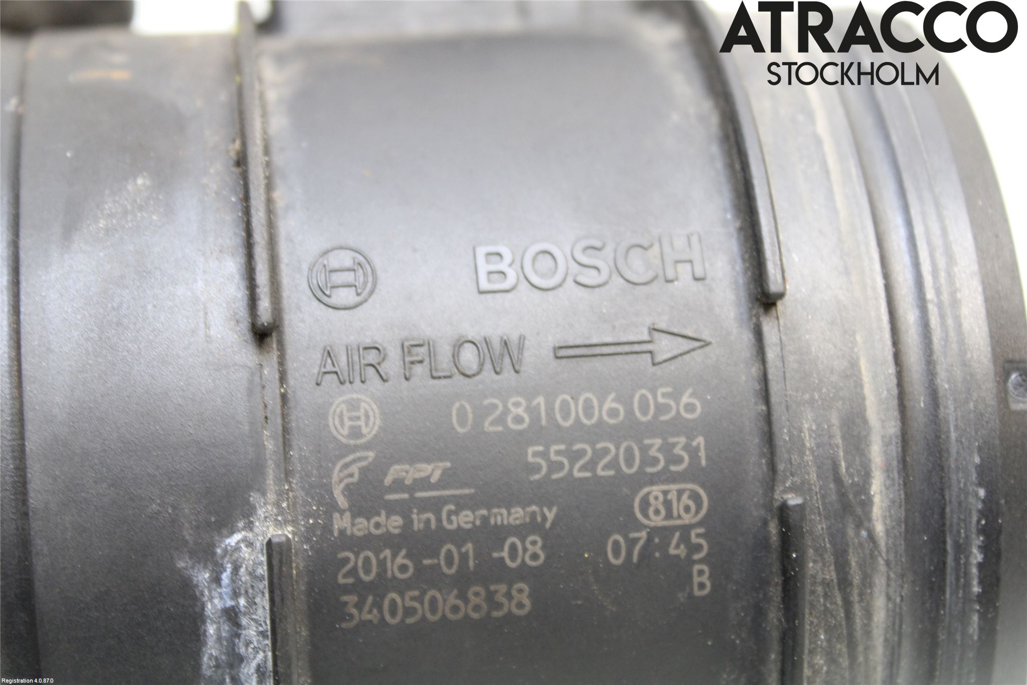 Iveco DAILY 14->> Injluftmassamätare