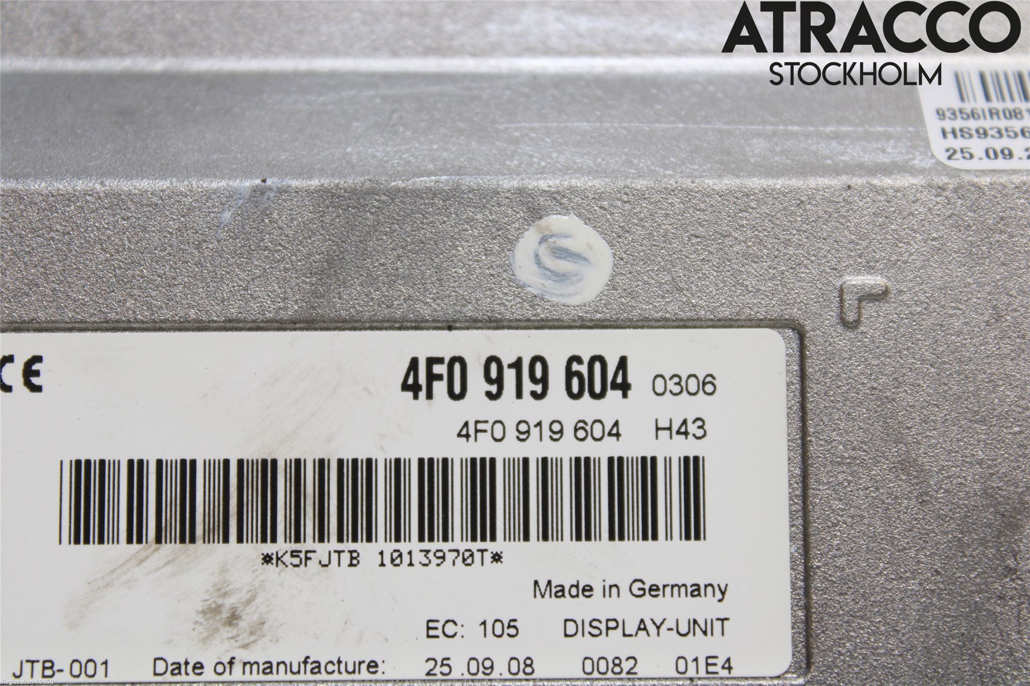 Audi Q5 09-16 Multifunktionsdisplay