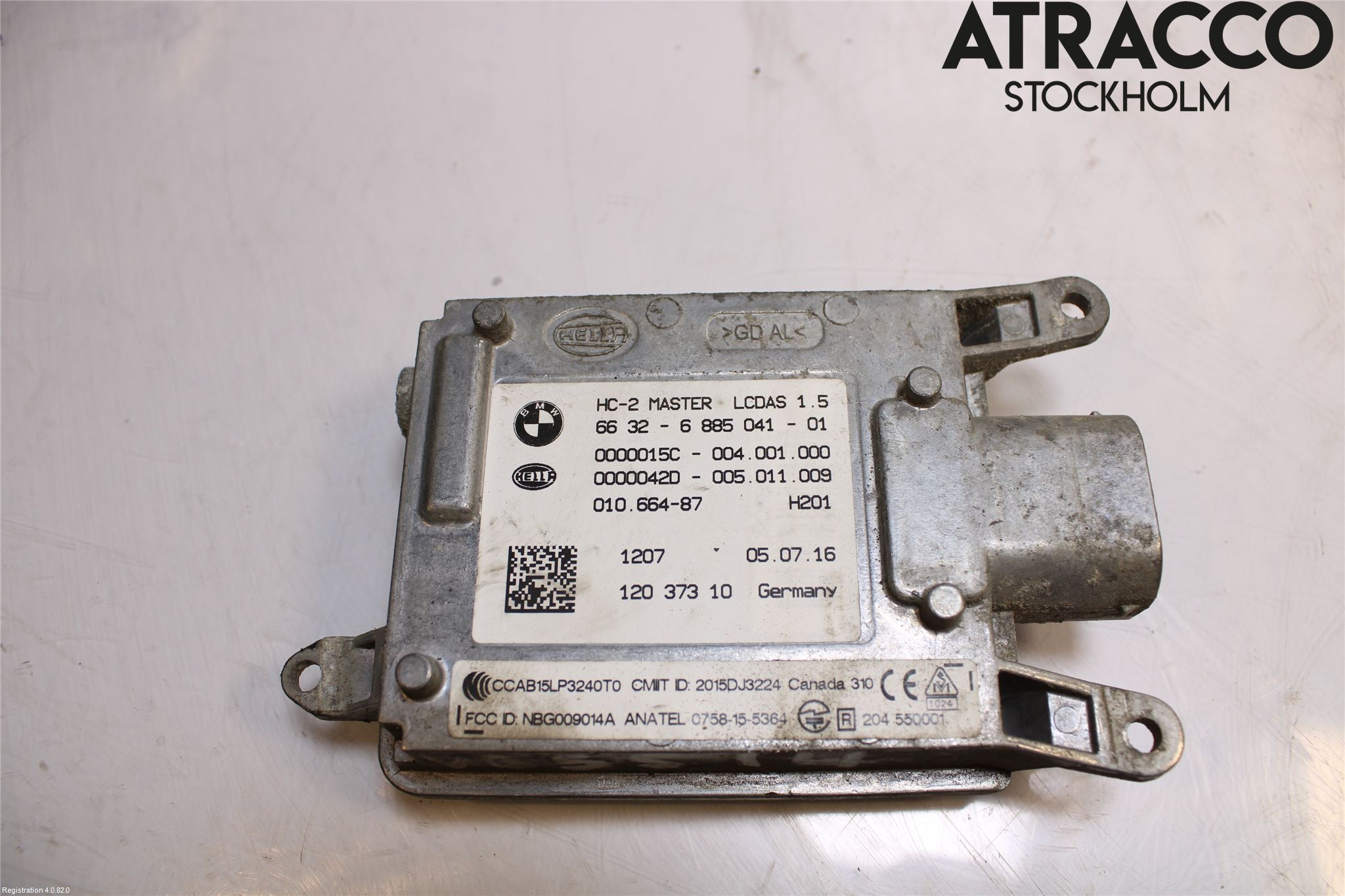 BMW 5 F10/F11/F18 09-17 Sensor Aktivt Kollisionsskydd