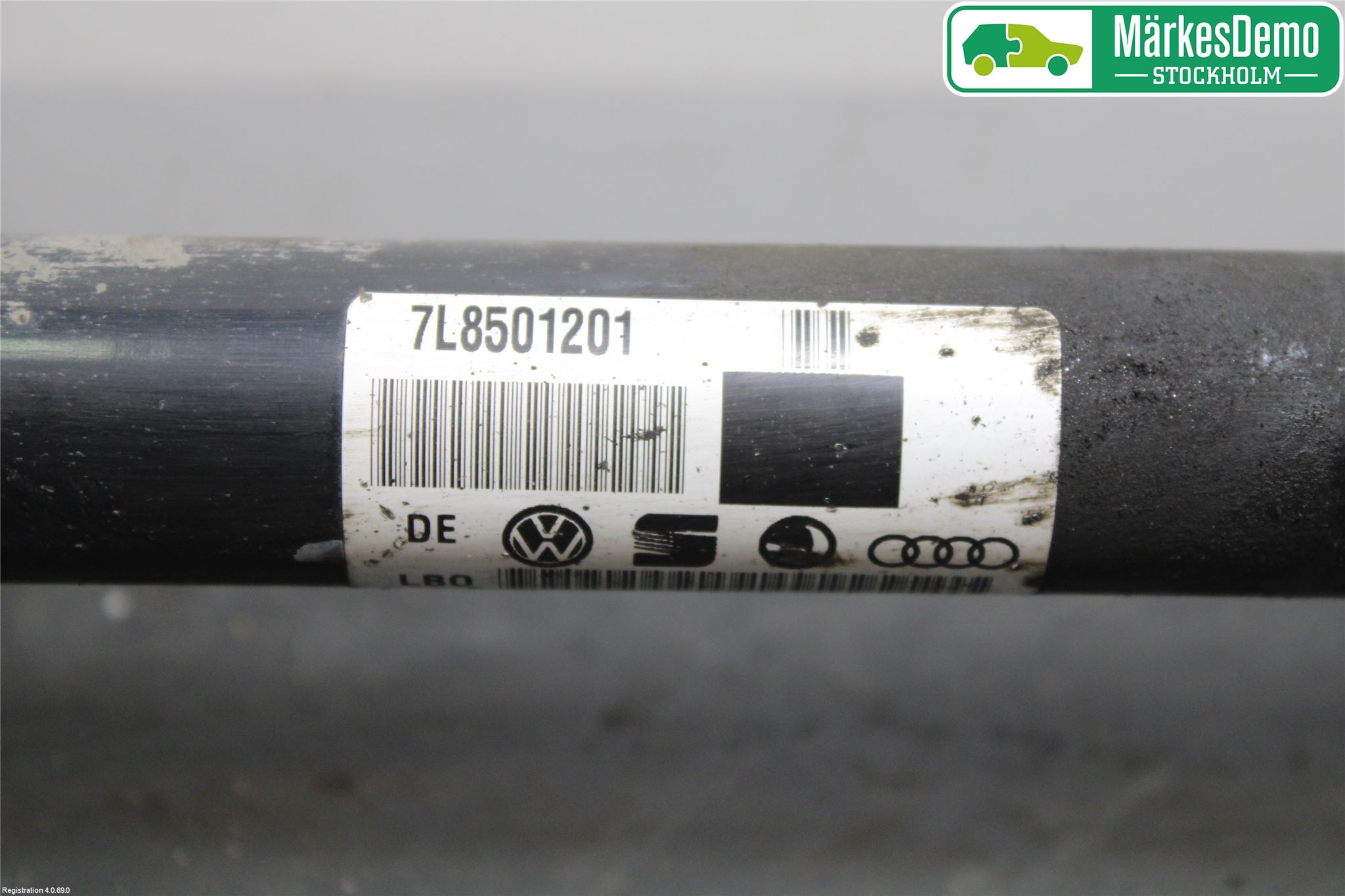 Audi Q7/SQ7 Drivaxel Bak Vänster