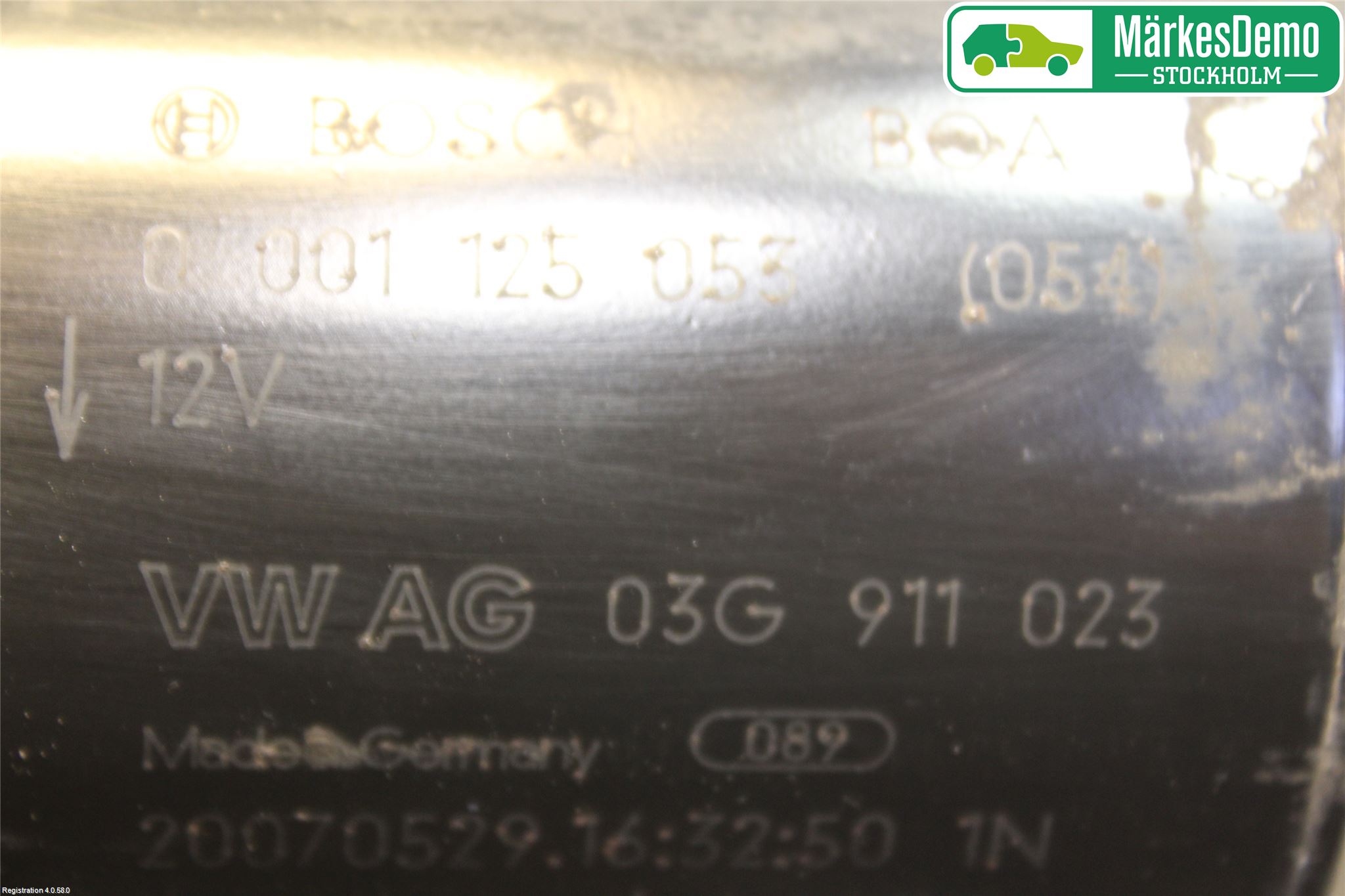 Audi A4/S4 05-07 Startmotor Diesel