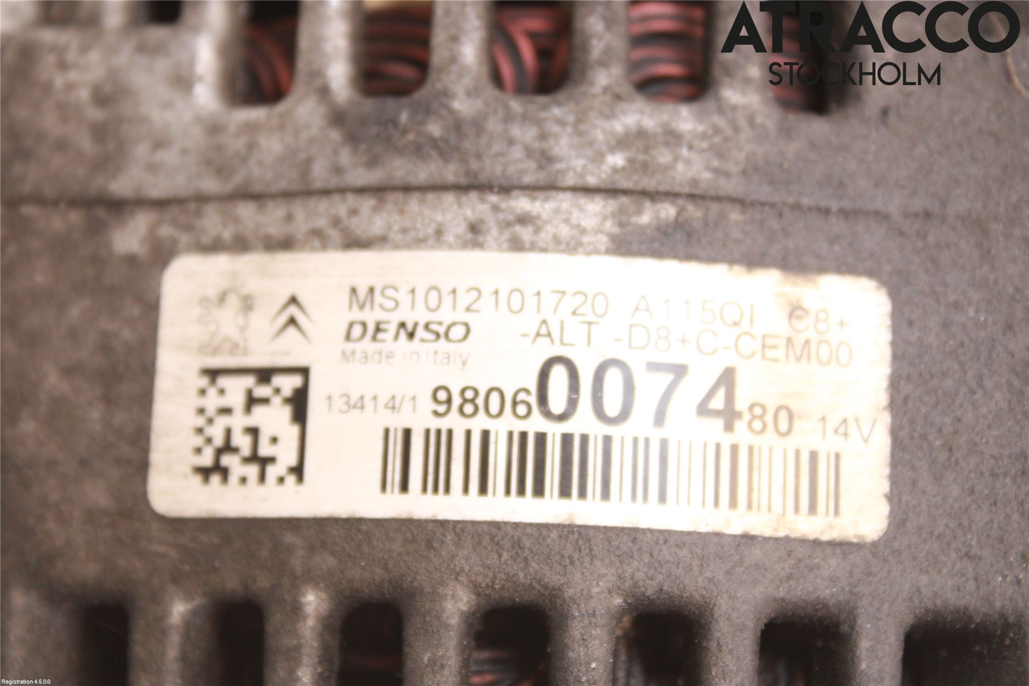 Peugeot 208 12-15 Generator