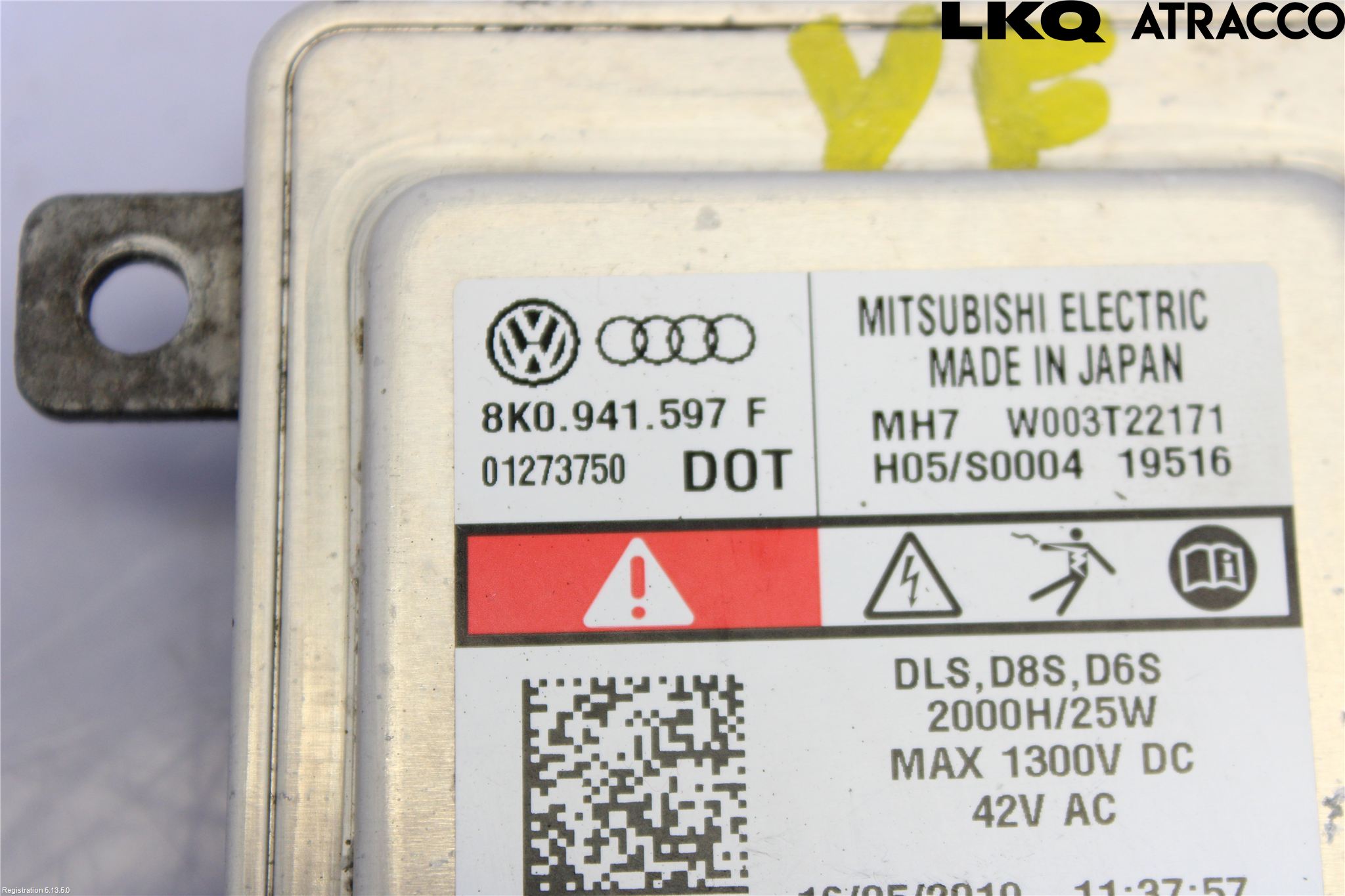 Volkswagen VW CADDY 16-20 Styrenhet Strålkastare