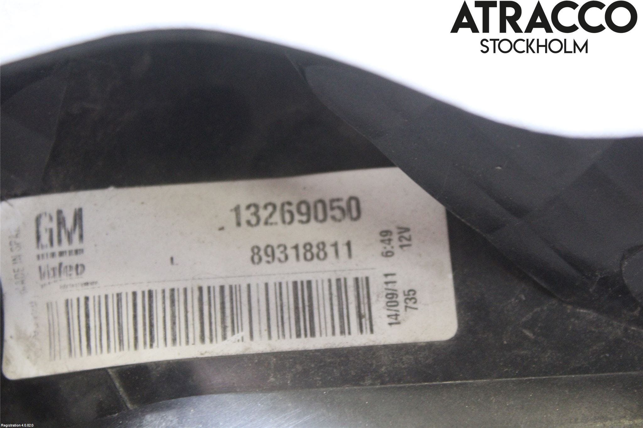 Opel CORSA D 07-14 Bakljus Vänster