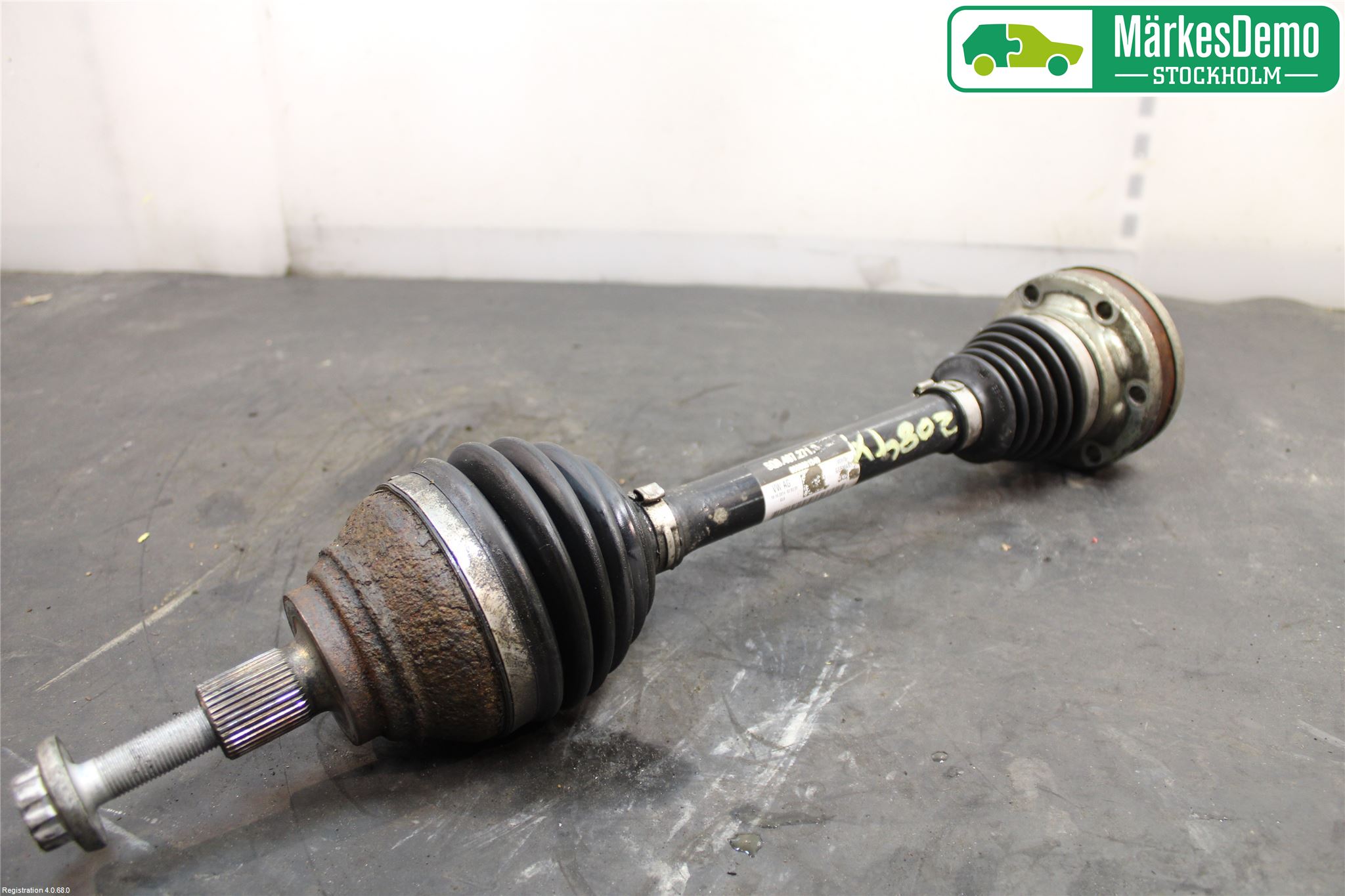 Volkswagen VW GOLF / E-GOLF VII 13-20 Drivaxel Fram Vänster