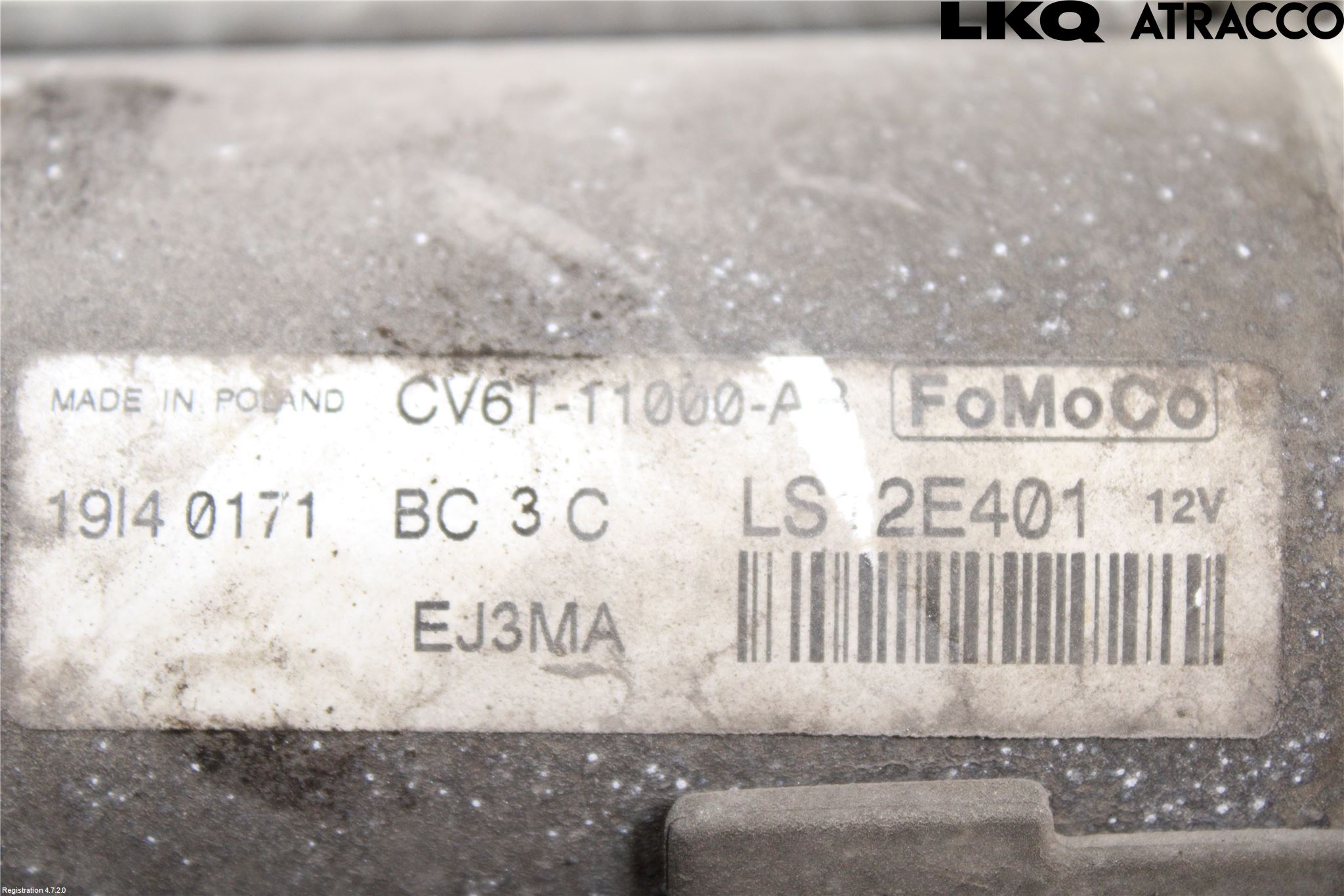 Ford FIESTA 13-17 Startmotor