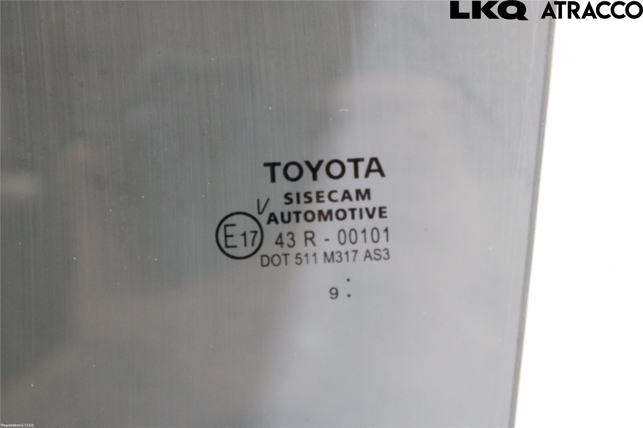 Toyota C-HR 16-23 Dörruta Bak Vänster