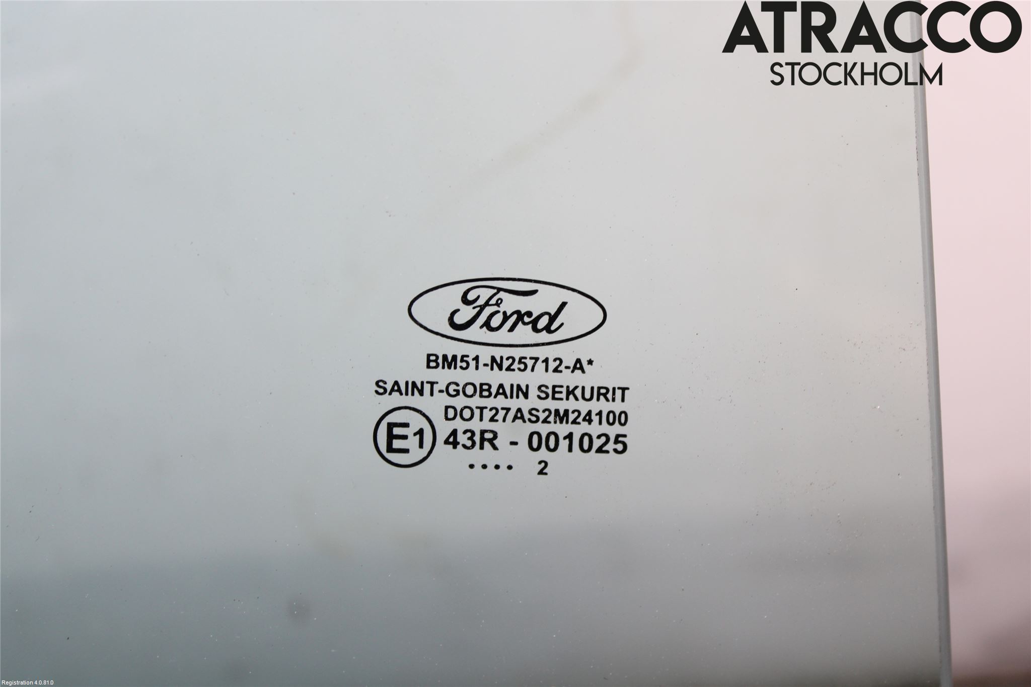 Ford FOCUS 11-14 Dörruta Bak Höger