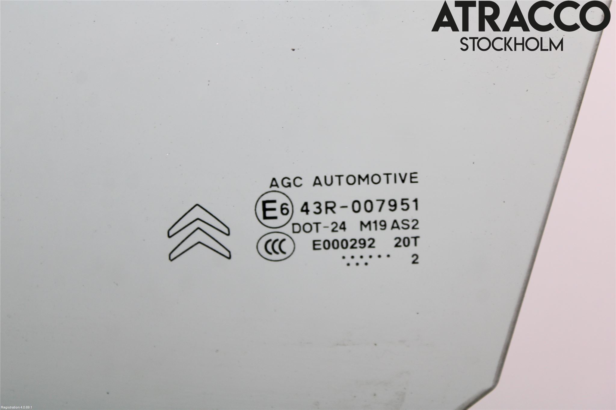 Citroen C3 10-17 Dörruta Fram Vänster