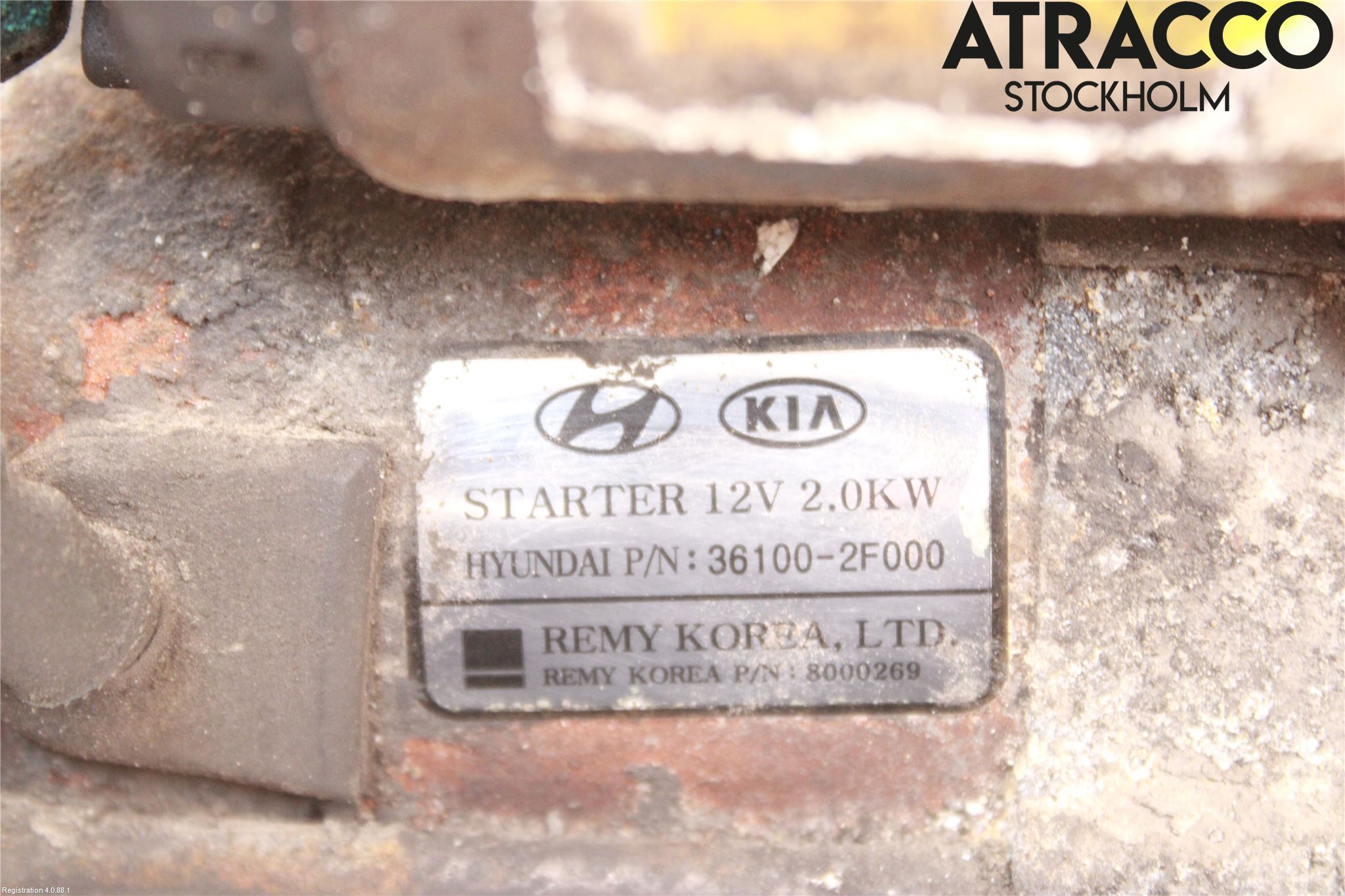 Hyundai SANTA FE  06-12 Startmotor Diesel
