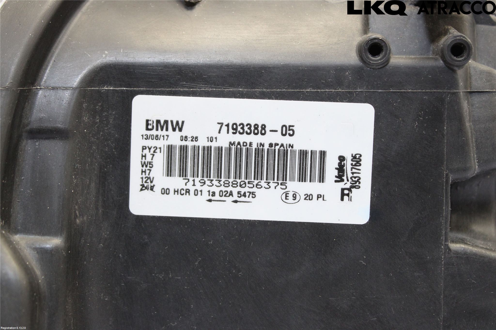 BMW 1 E87/81 5D/3D 03-11 Strålkastare Höger