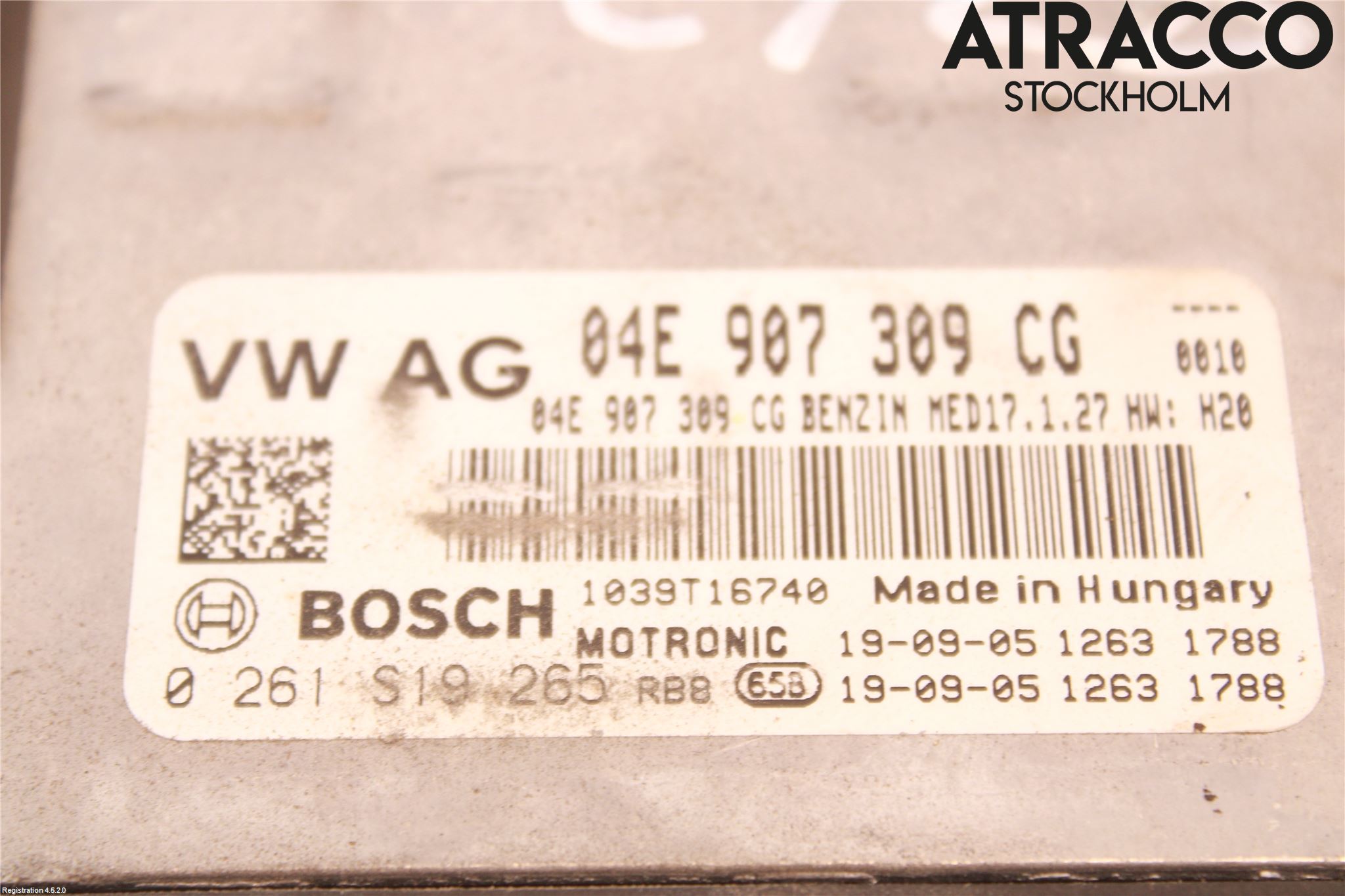 Volkswagen VW PASSAT 20-24 Styrenhet Insprut Bensin