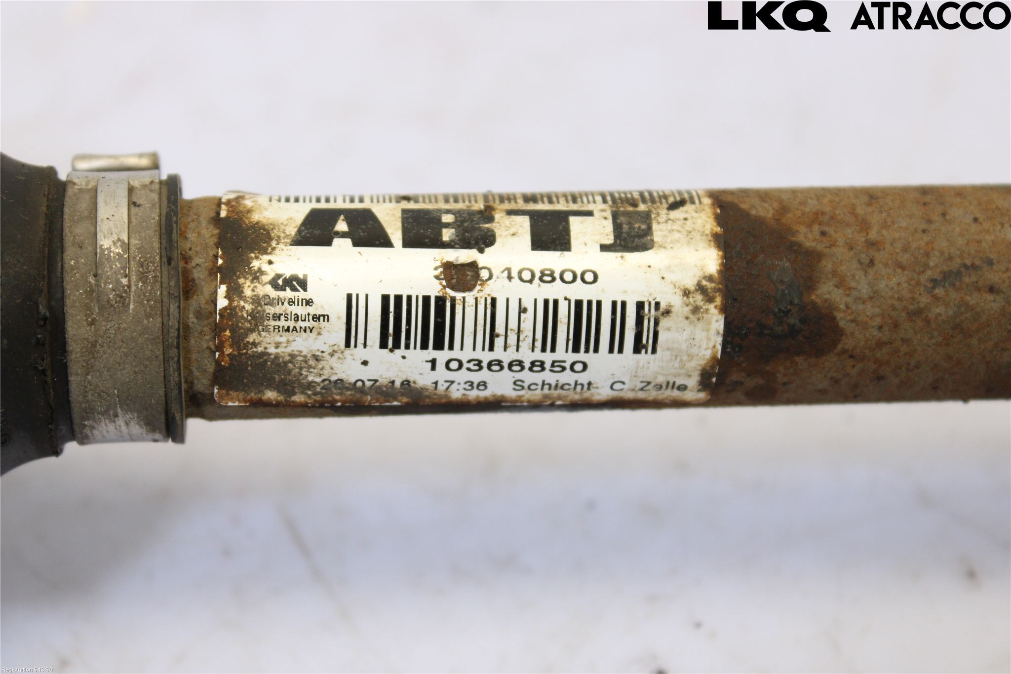 Opel ASTRA K 16-22 Drivaxel Fram Vänster