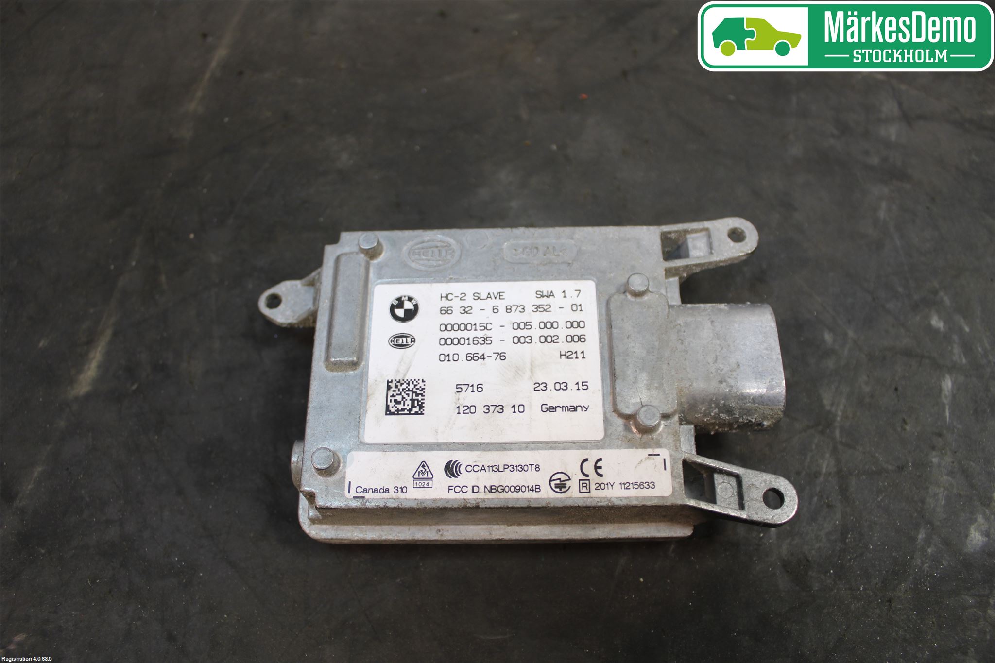 BMW X5 F15 13-18 Sensor Aktivt Kollisionsskydd