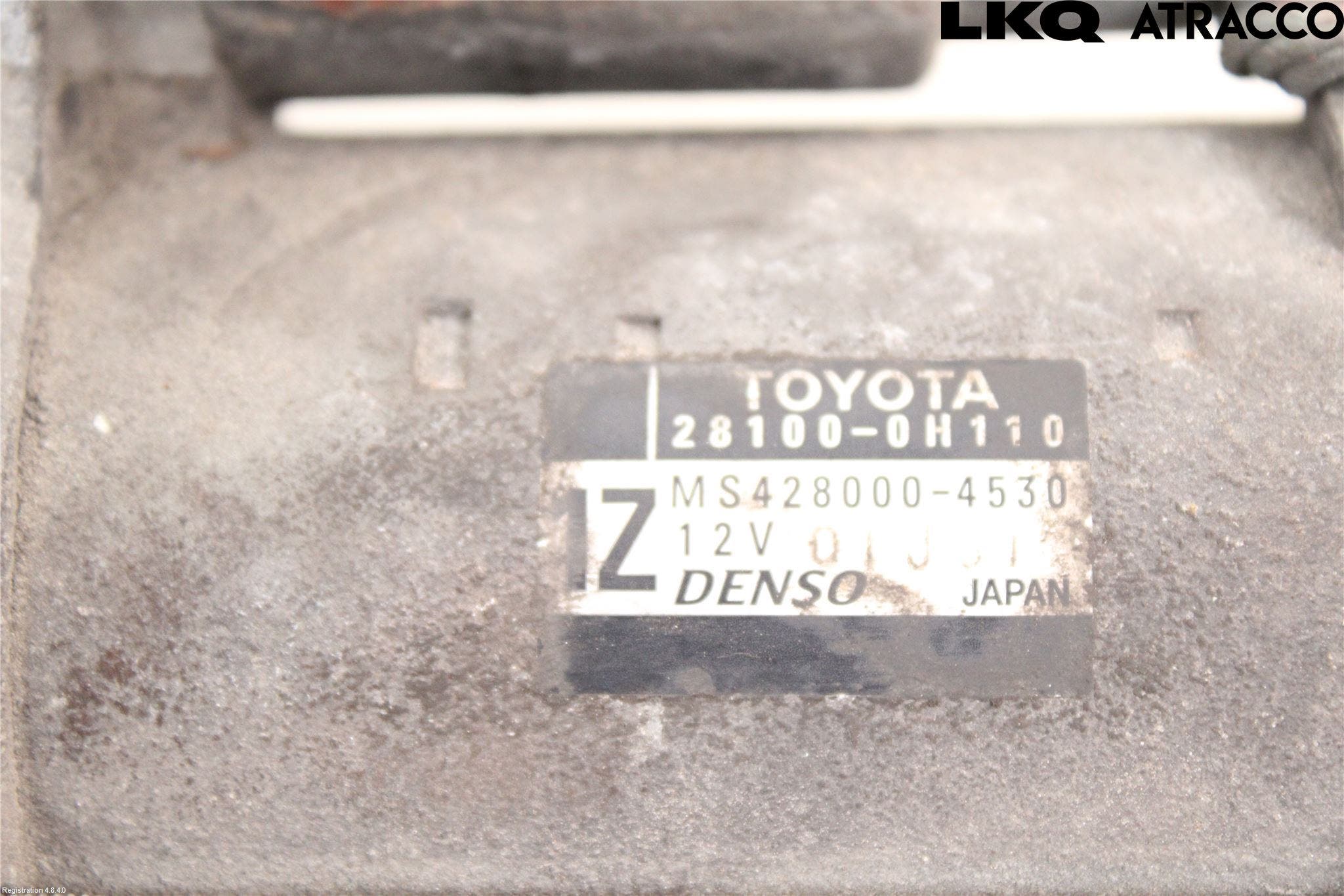 Toyota AVENSIS 07-08 Startmotor