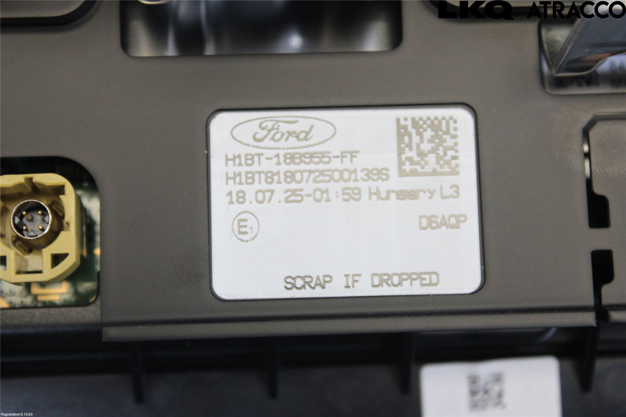 Ford TRANSIT/TOURNEO CUSTOM 13-24 Cd Radio - Multimediapanel