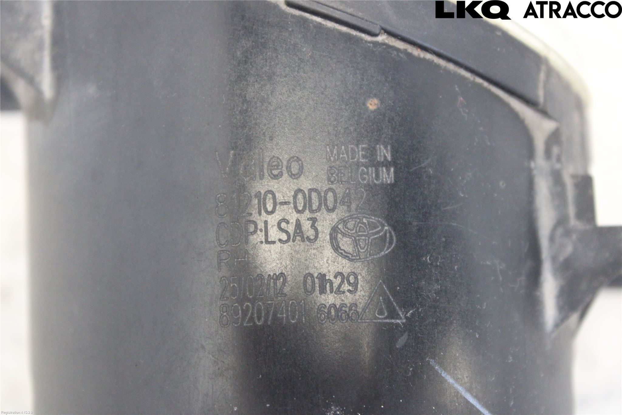 Toyota YARIS XP130 12-14 Dimljus-Varselljus Fram