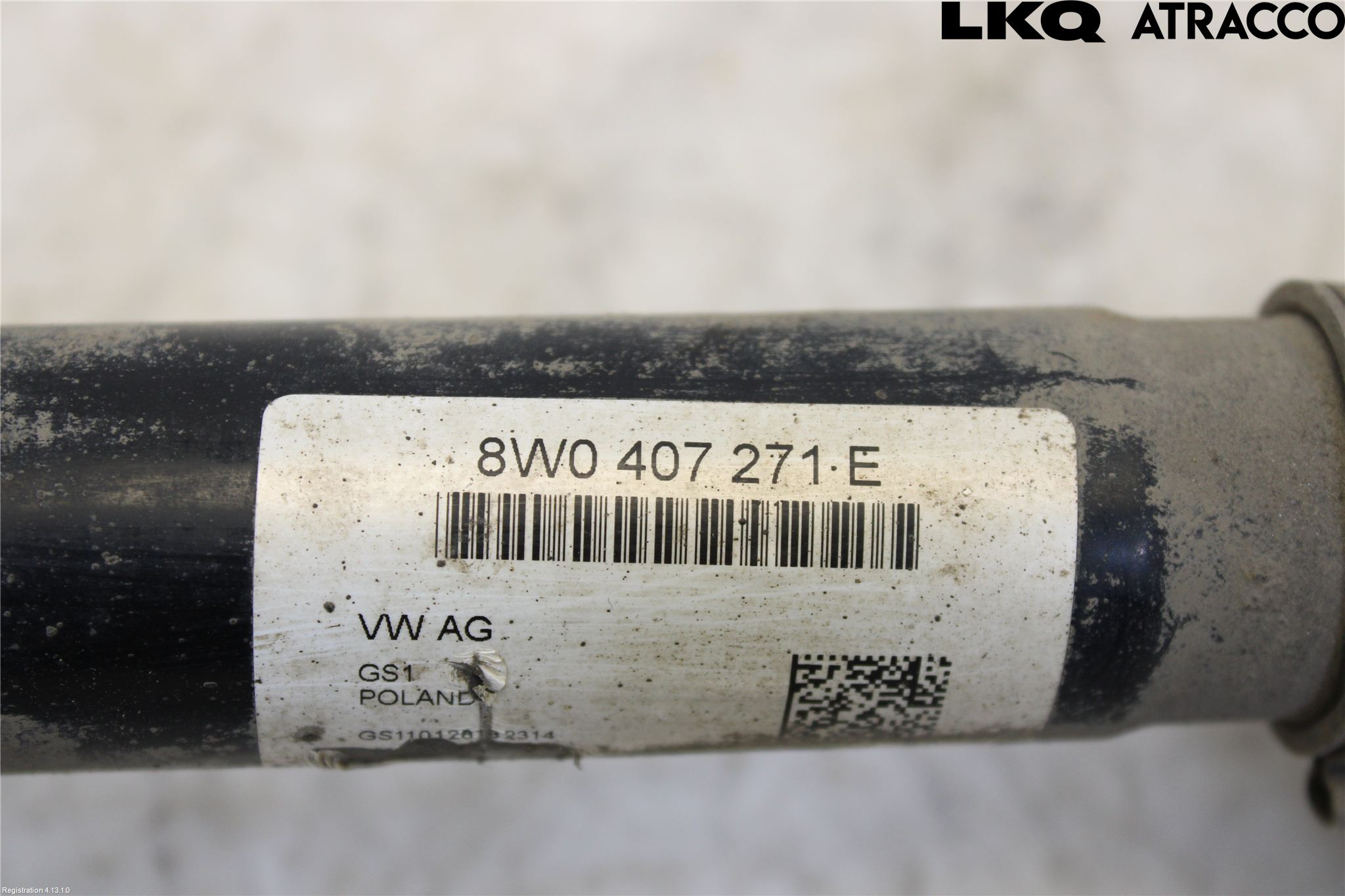 Audi A5 17- Drivaxel Fram Vänster