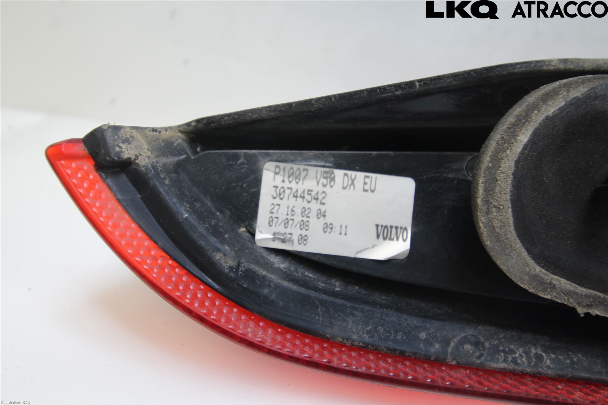 Volvo V50 08-12 Bakljus Höger