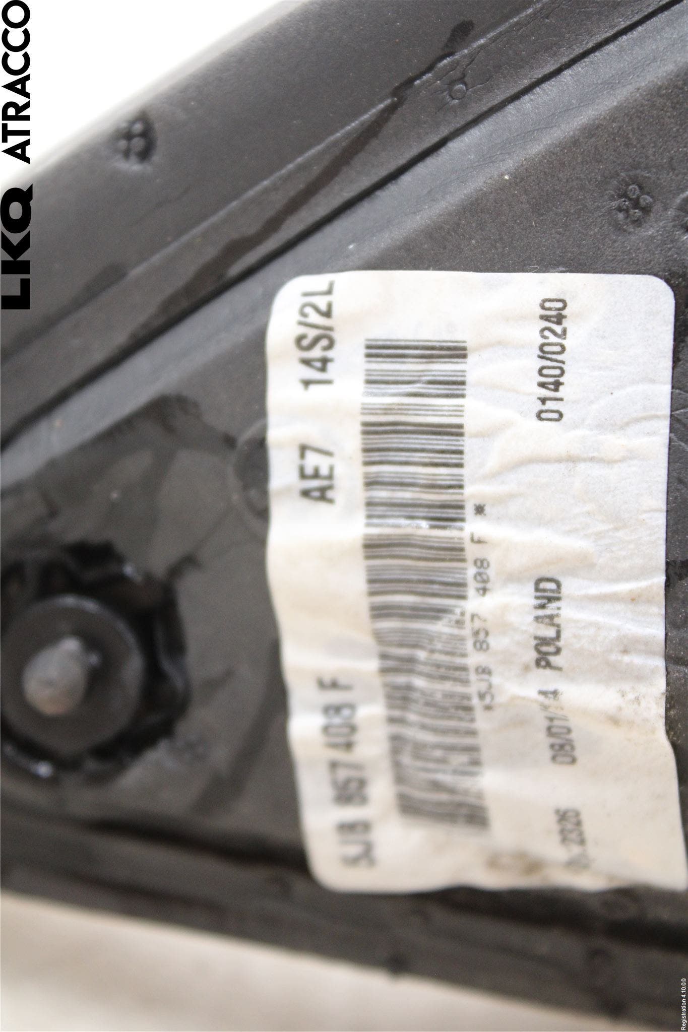 Skoda RAPID Spegel Yttre El Hö