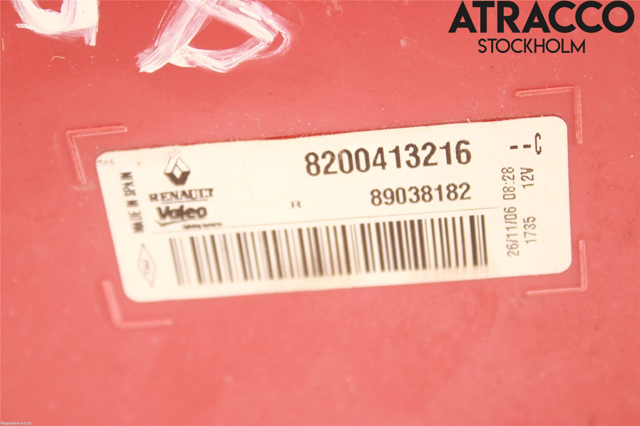 Renault MÉGANE II  06-08 Bakljus Höger