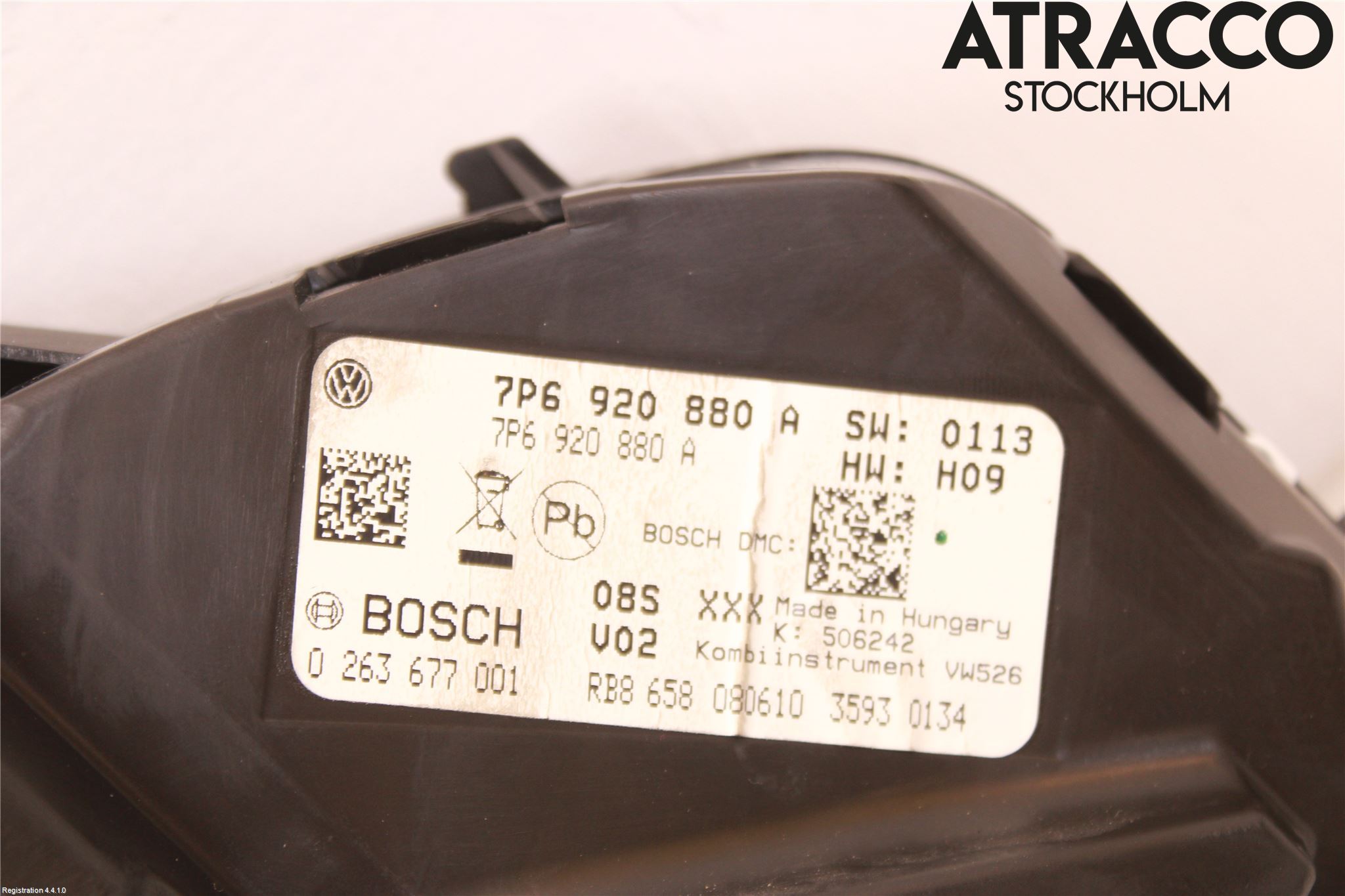 Volkswagen VW TOUAREG 7L 03-10 Instrument Komb