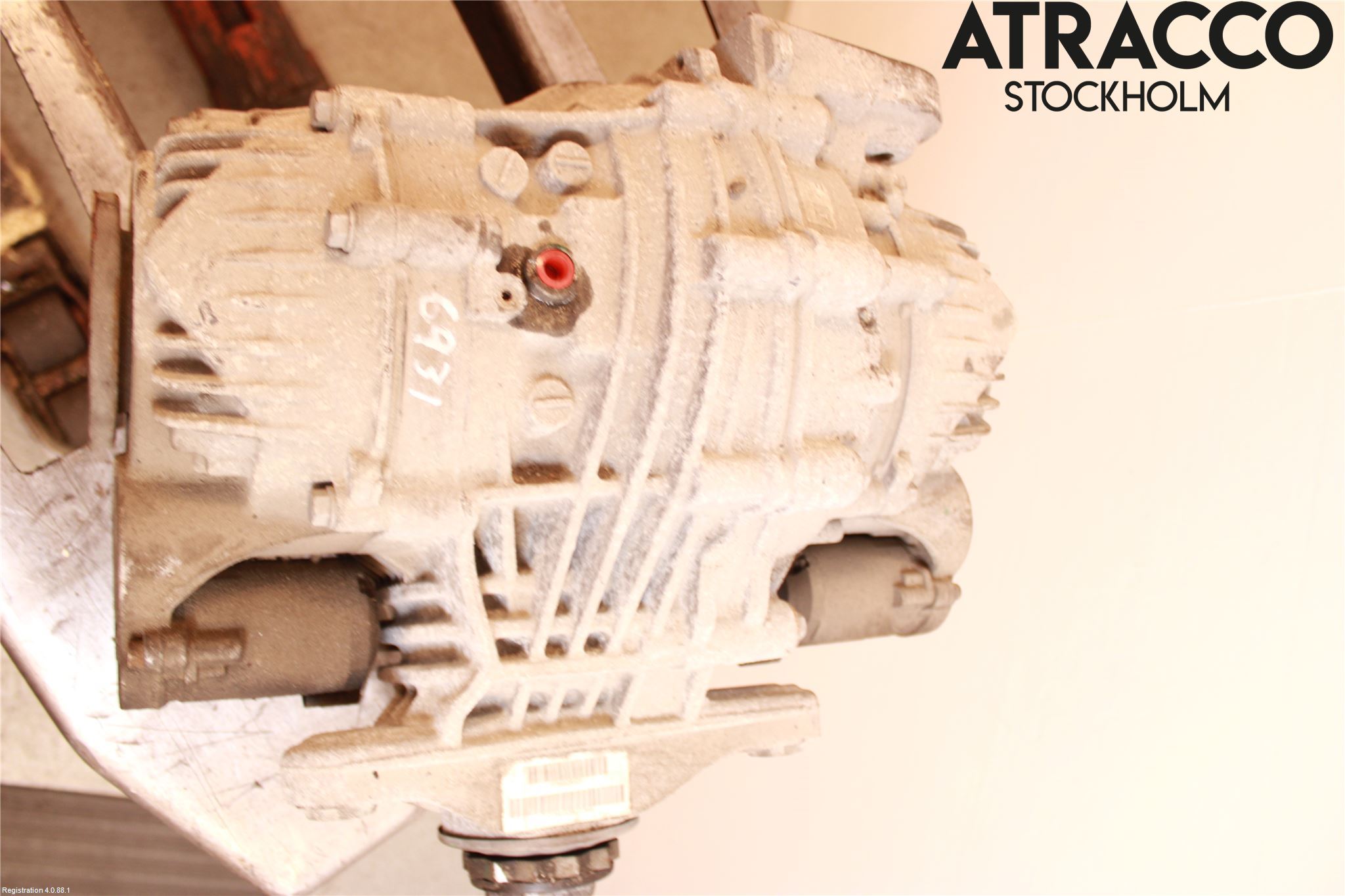 BMW X6 E71/E72   08-14 Bakväxel-Diff