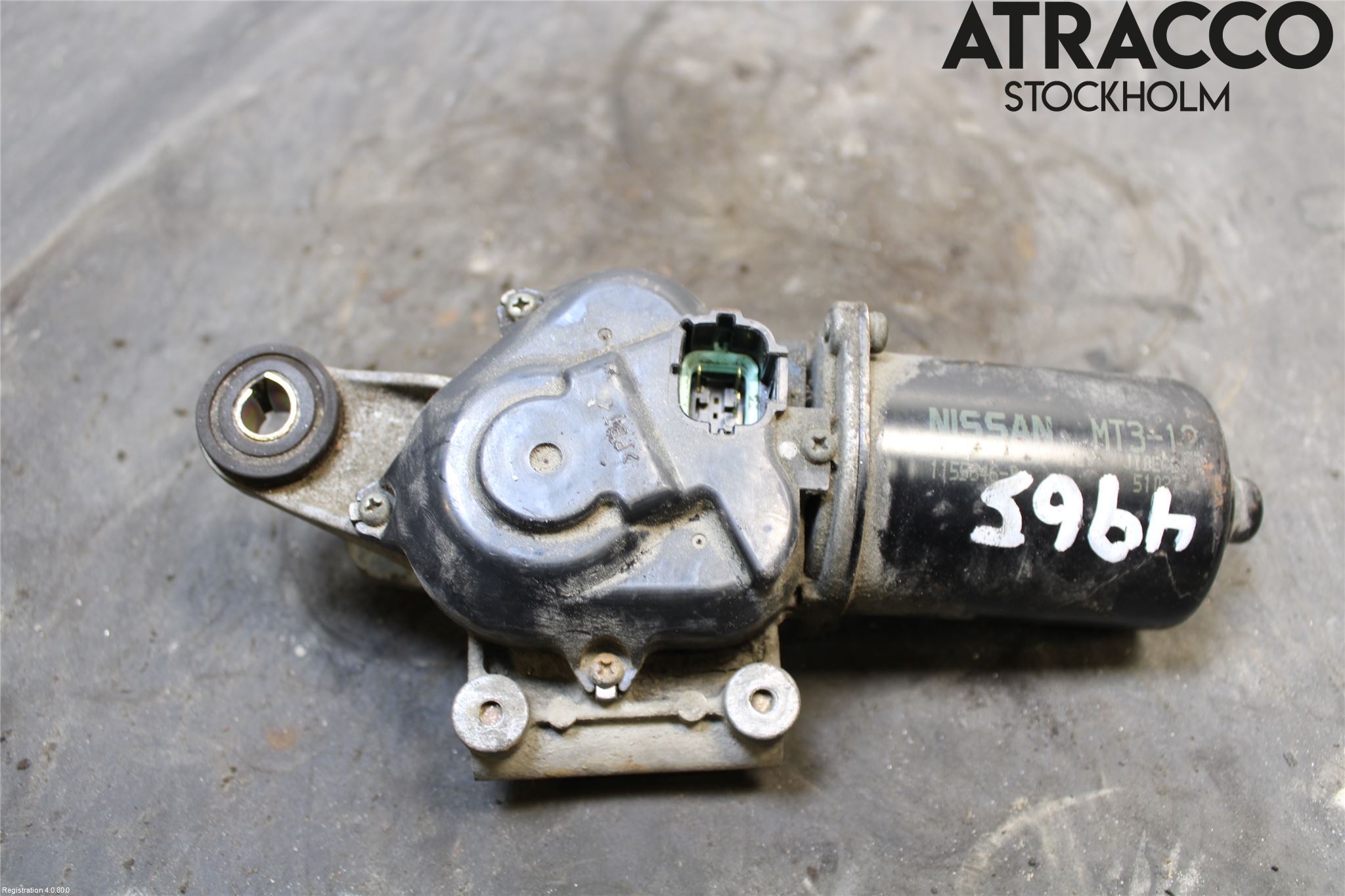 Nissan MICRA 03-07 Torkarmotor Vindruta