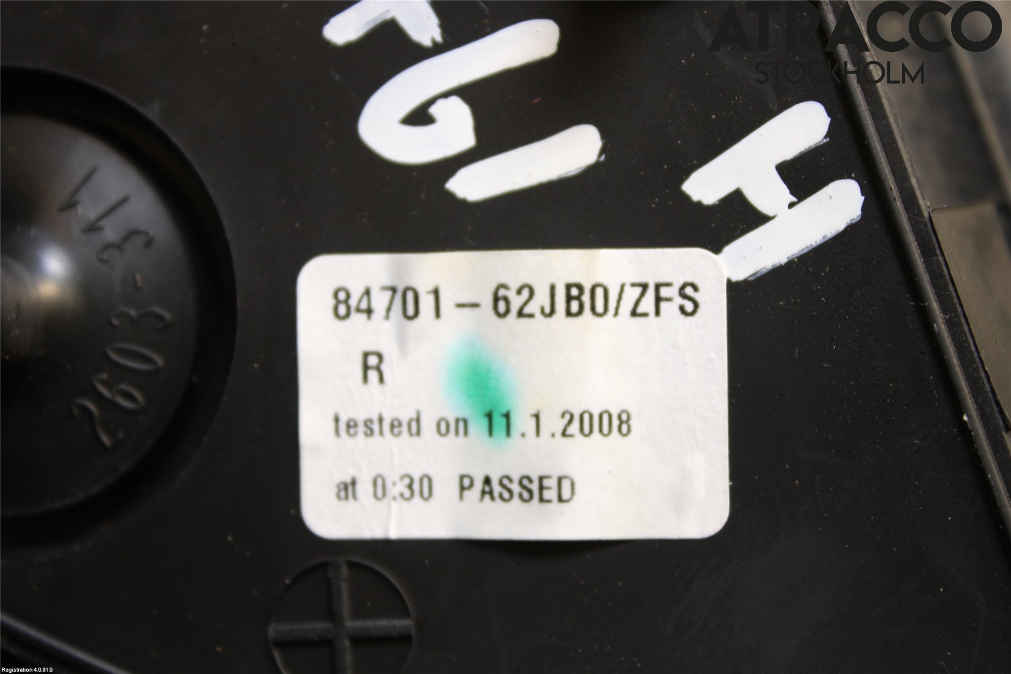 Suzuki SWIFT 05-10 Spegel Yttre El Hö