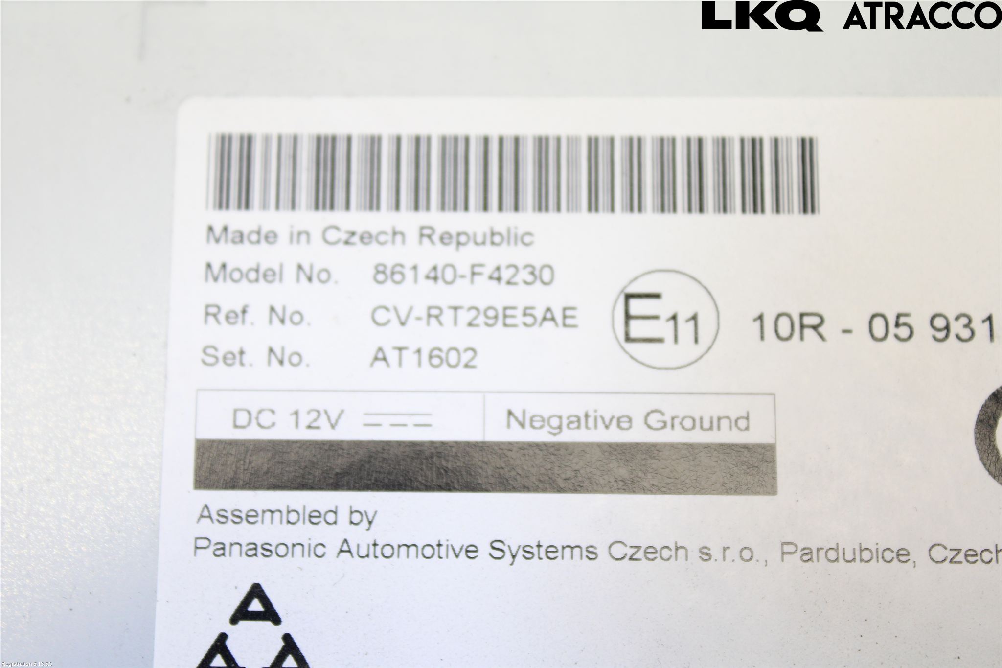 Toyota C-HR 16-23 Cd Radio - Multimediapanel