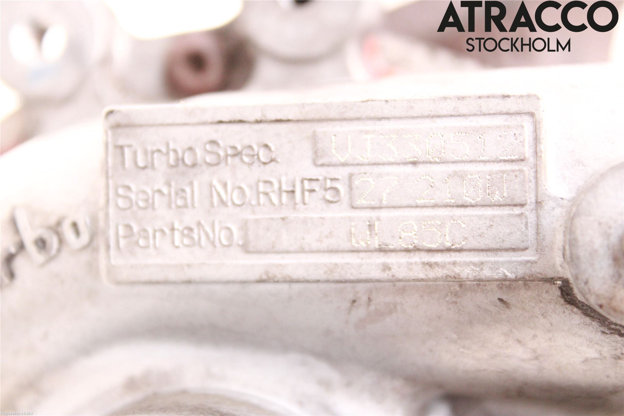 Mazda B2500 Turboaggregat