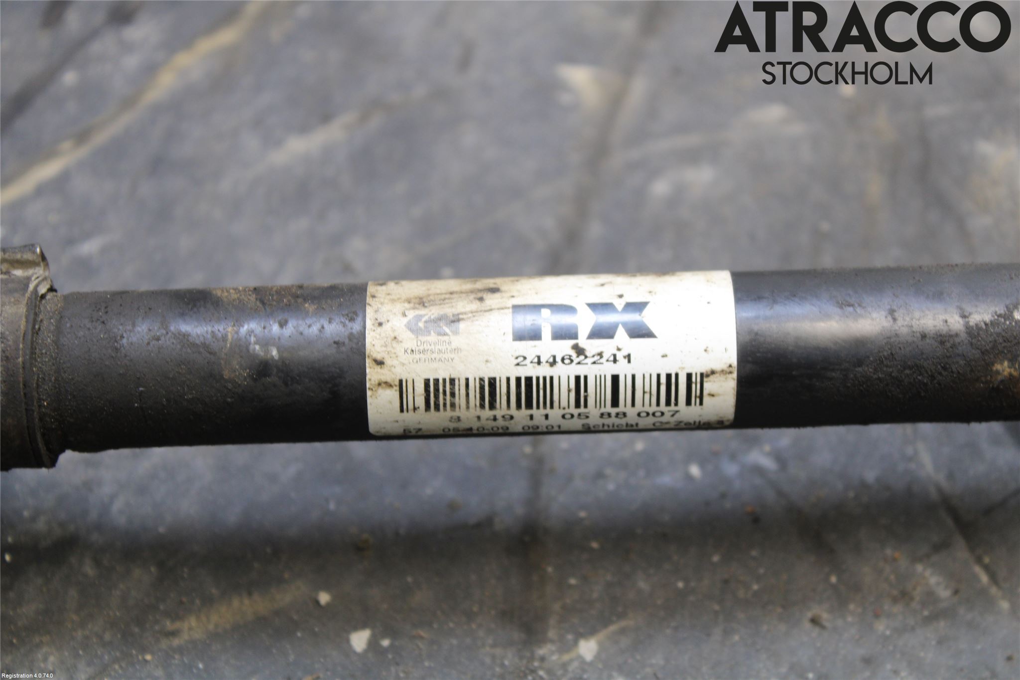 Opel ASTRA H 04-12 Drivaxel Fram Höger